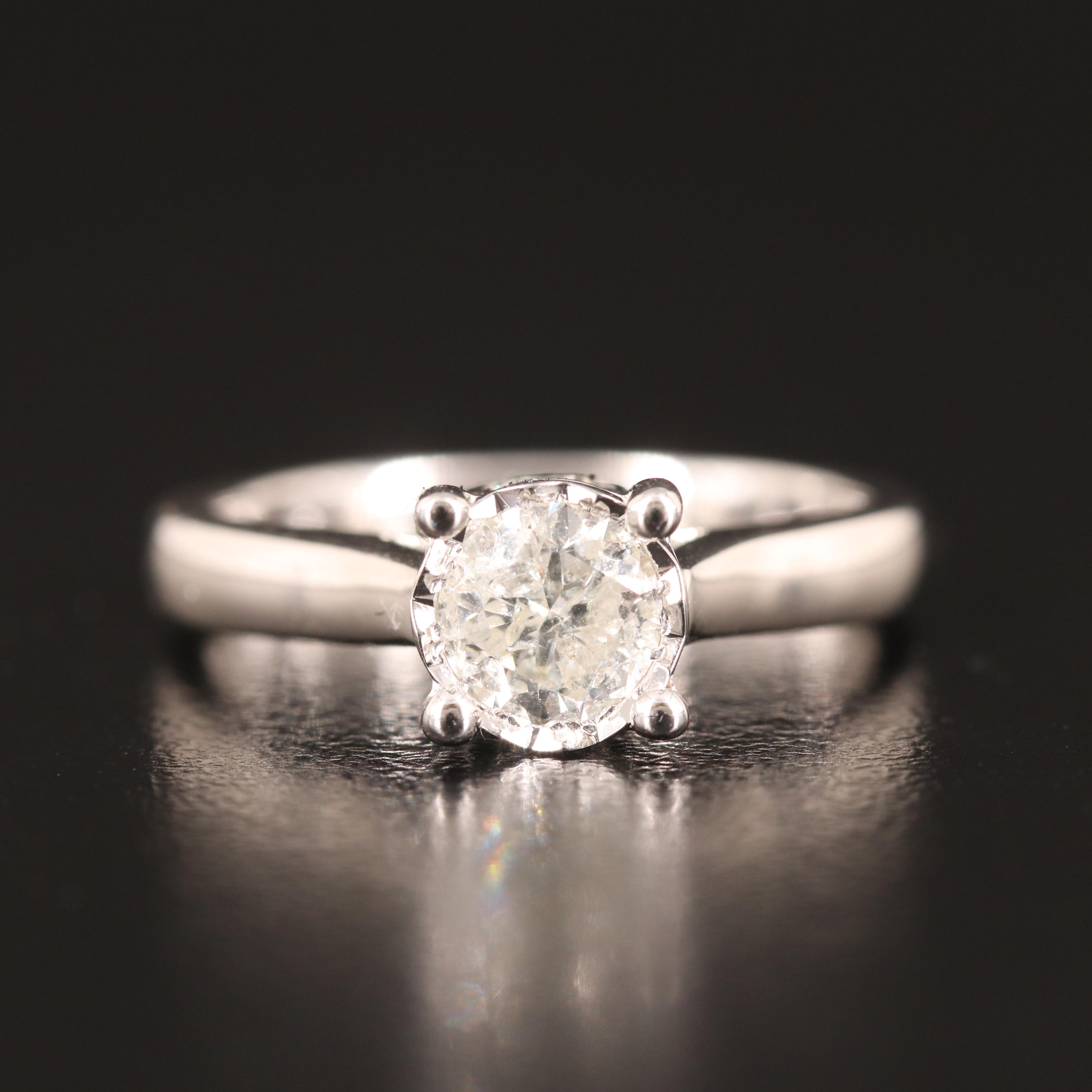 14K 1.00 CTW Diamond Ring