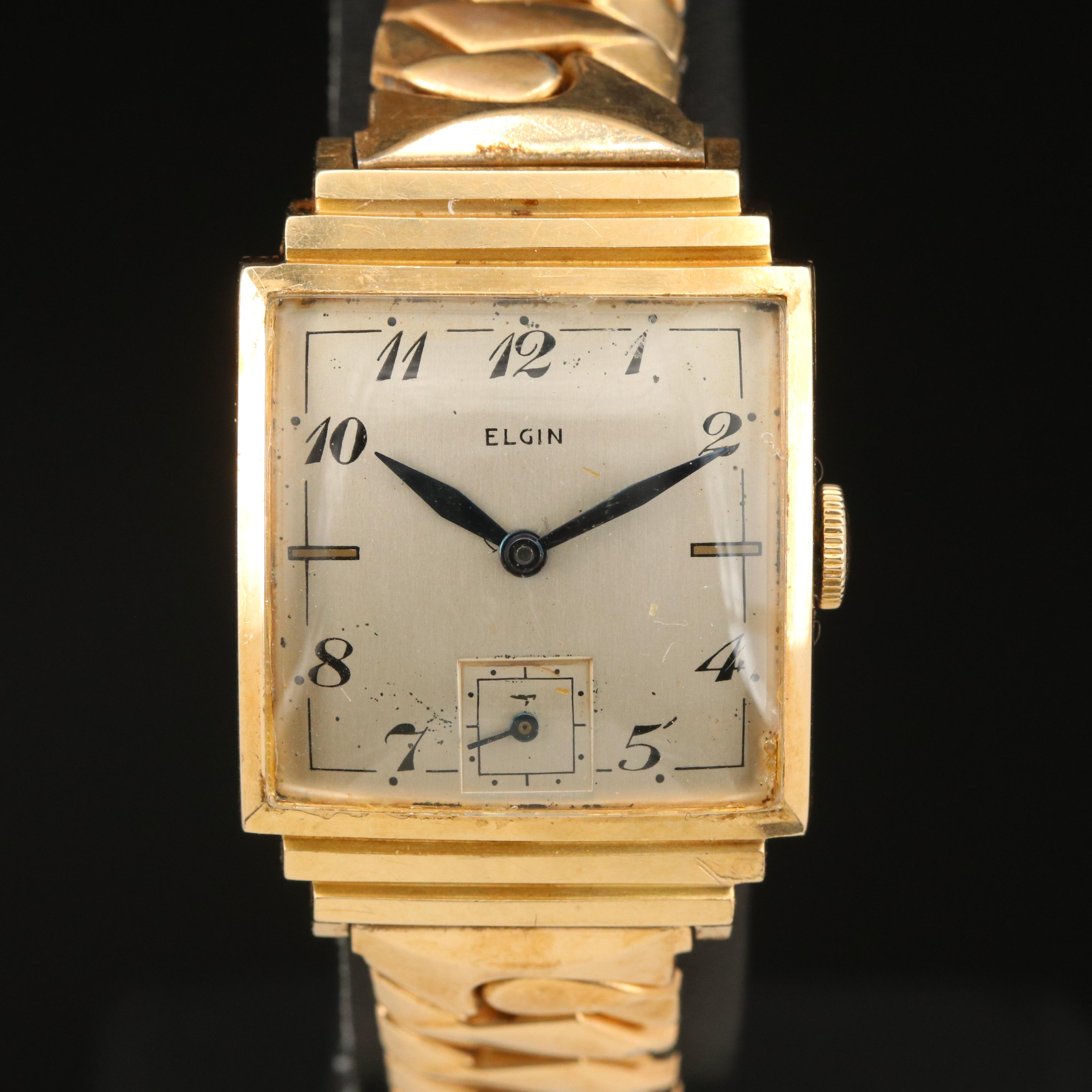 Vintage 14K Elgin Award Watch