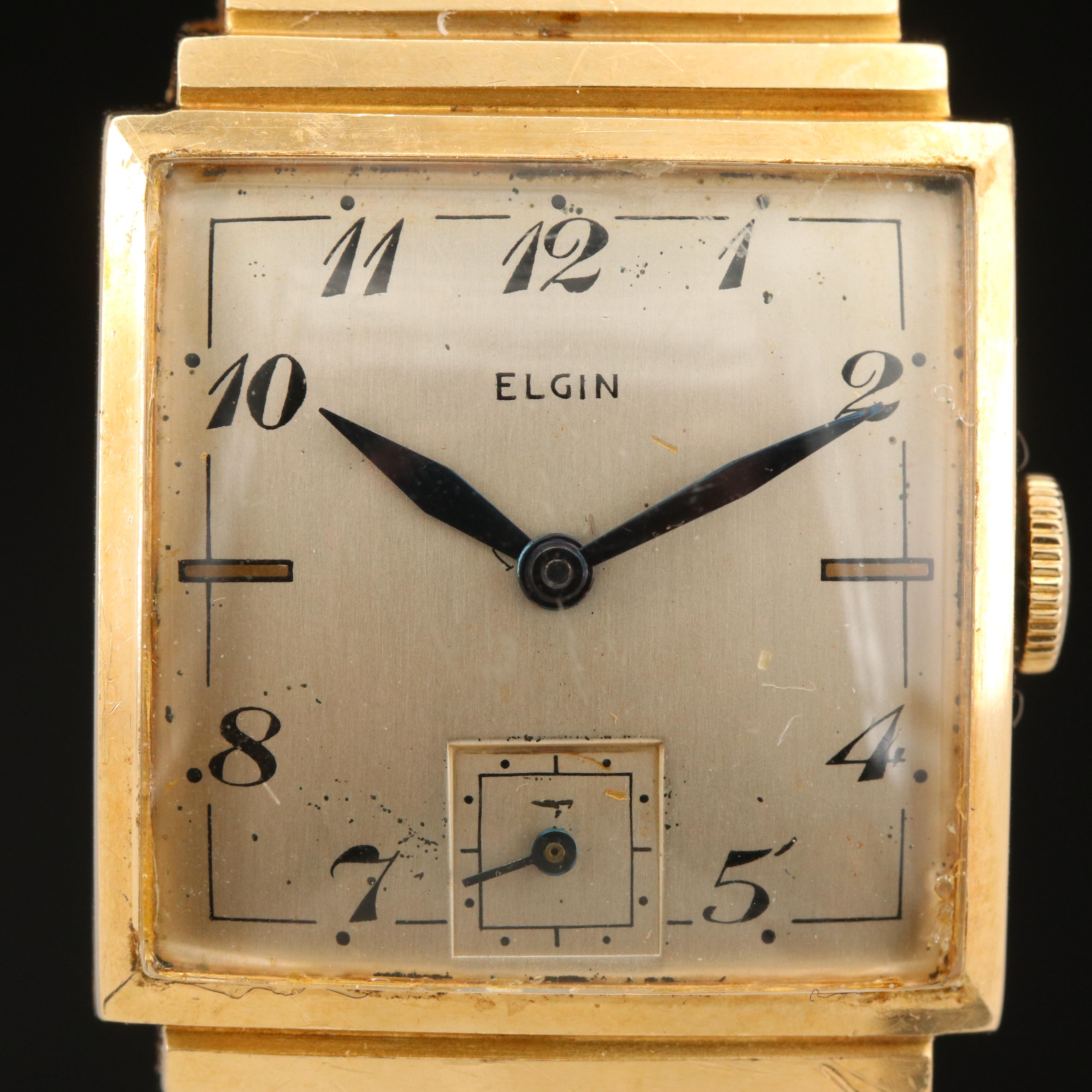 Vintage 14K Elgin Award Watch