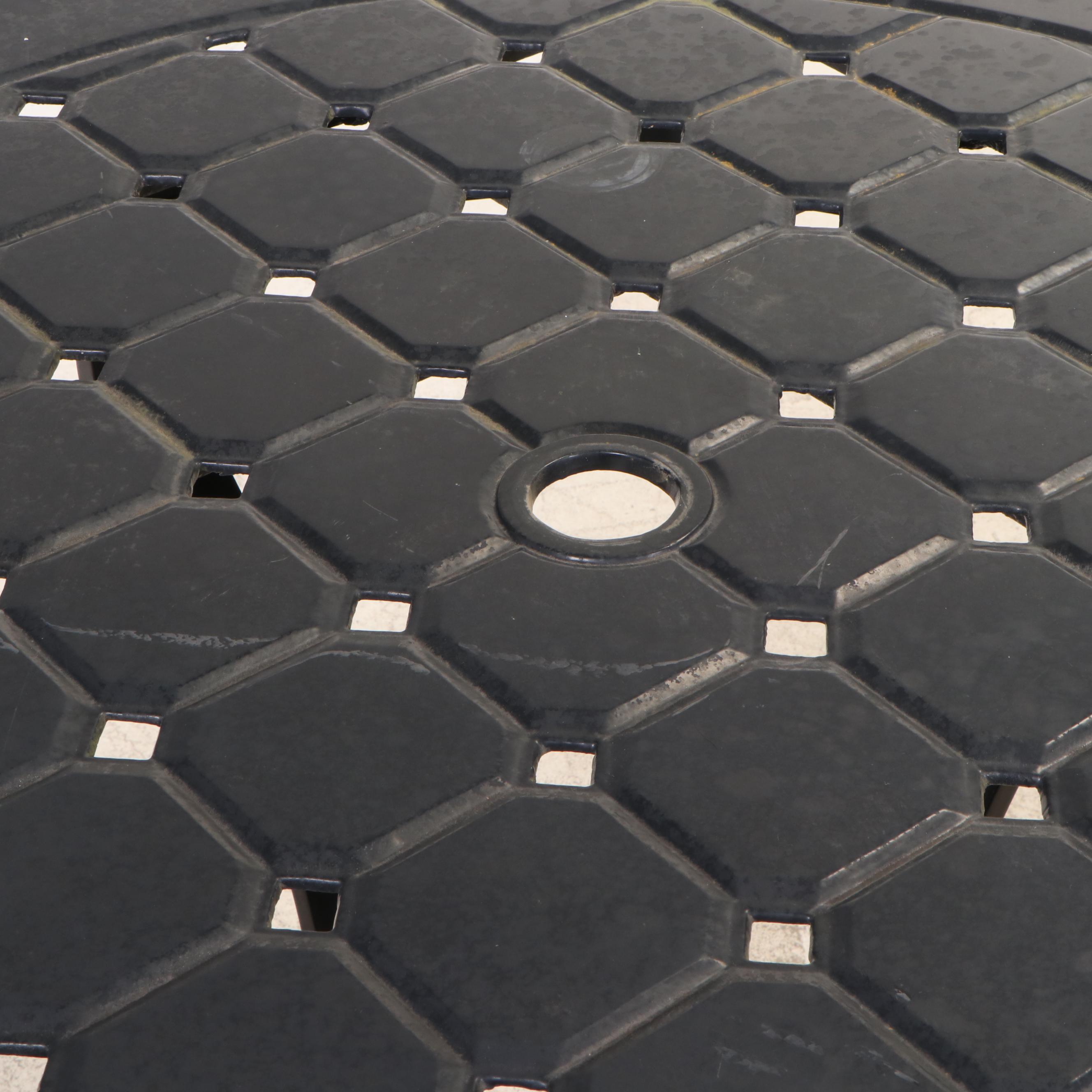 Frontgate Patio Table with Swivel Barstools