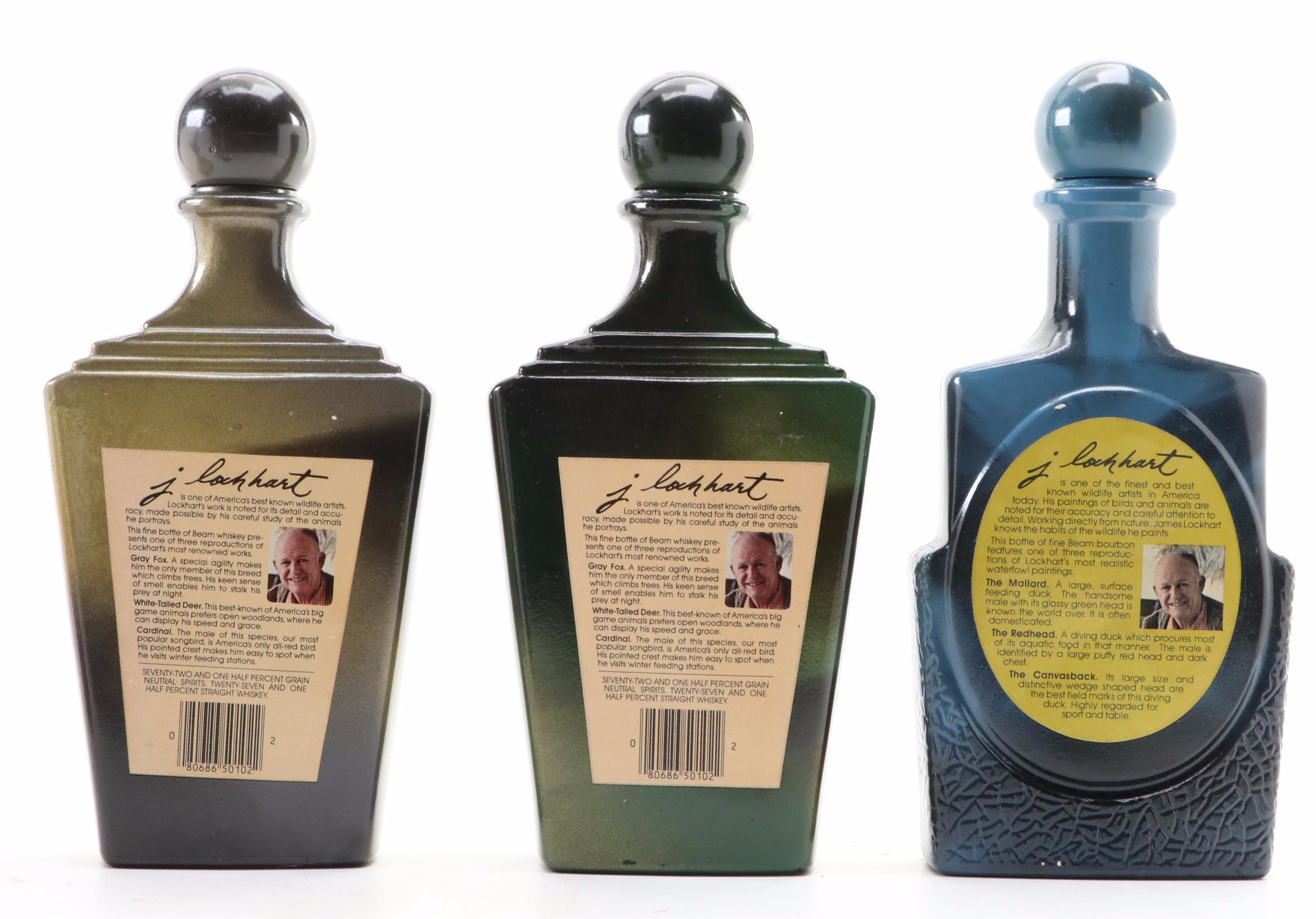 Regal China Jim Beam and Other Ceramic Whiskey Decanters