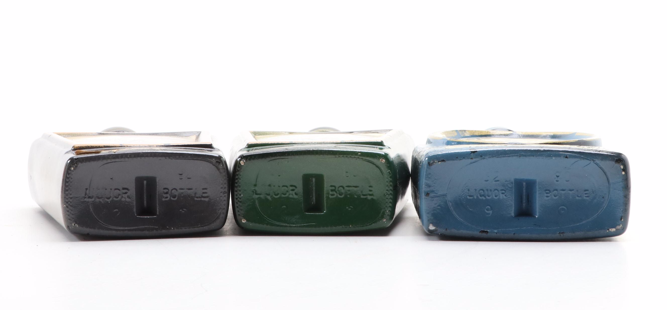 Regal China Jim Beam and Other Ceramic Whiskey Decanters