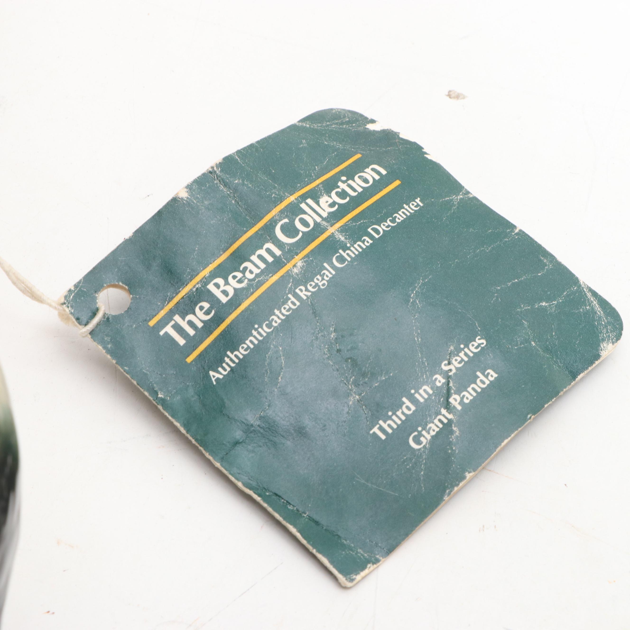 Regal China Jim Beam and Other Ceramic Whiskey Decanters