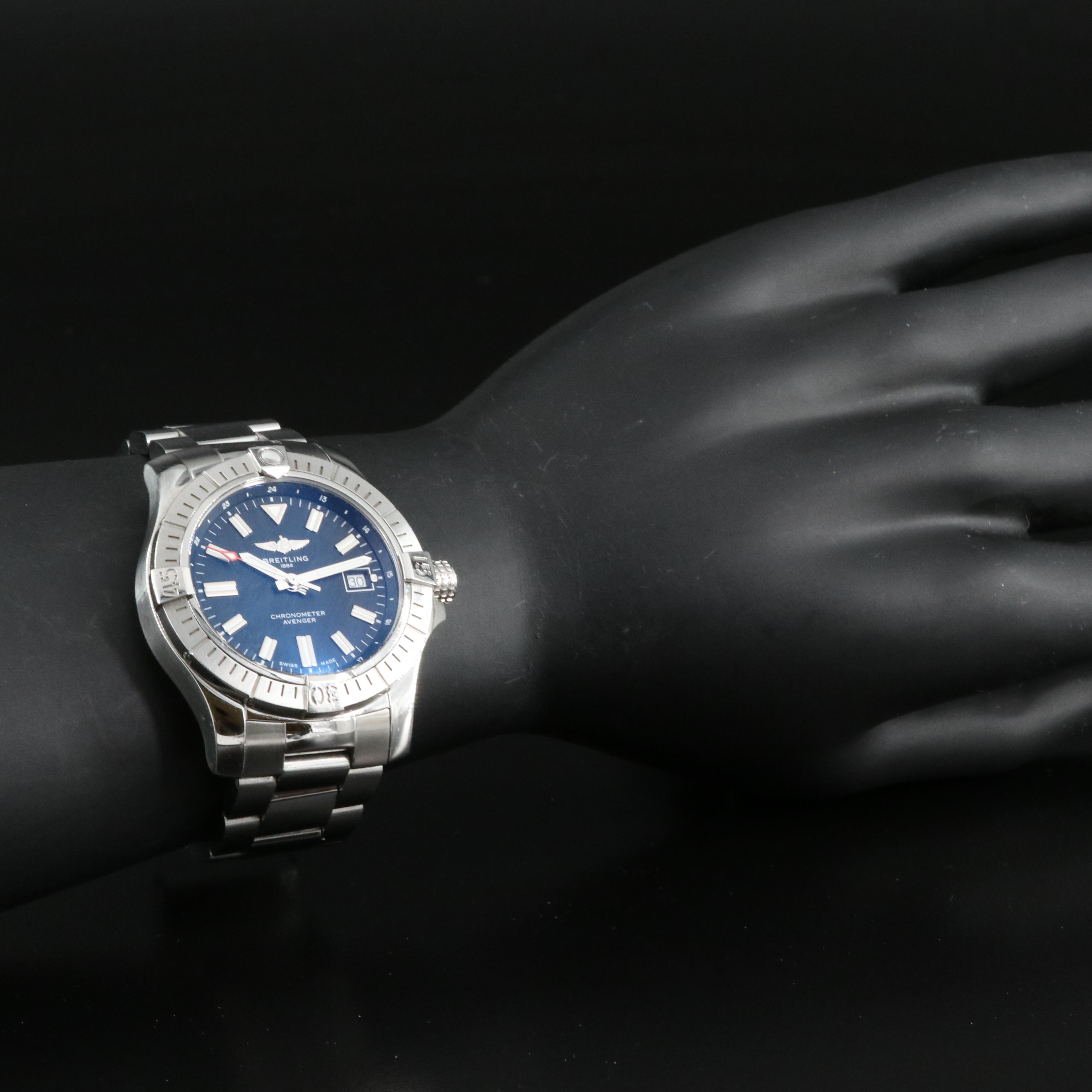 Breitling Avenger Stainless Steel Automatic Watch