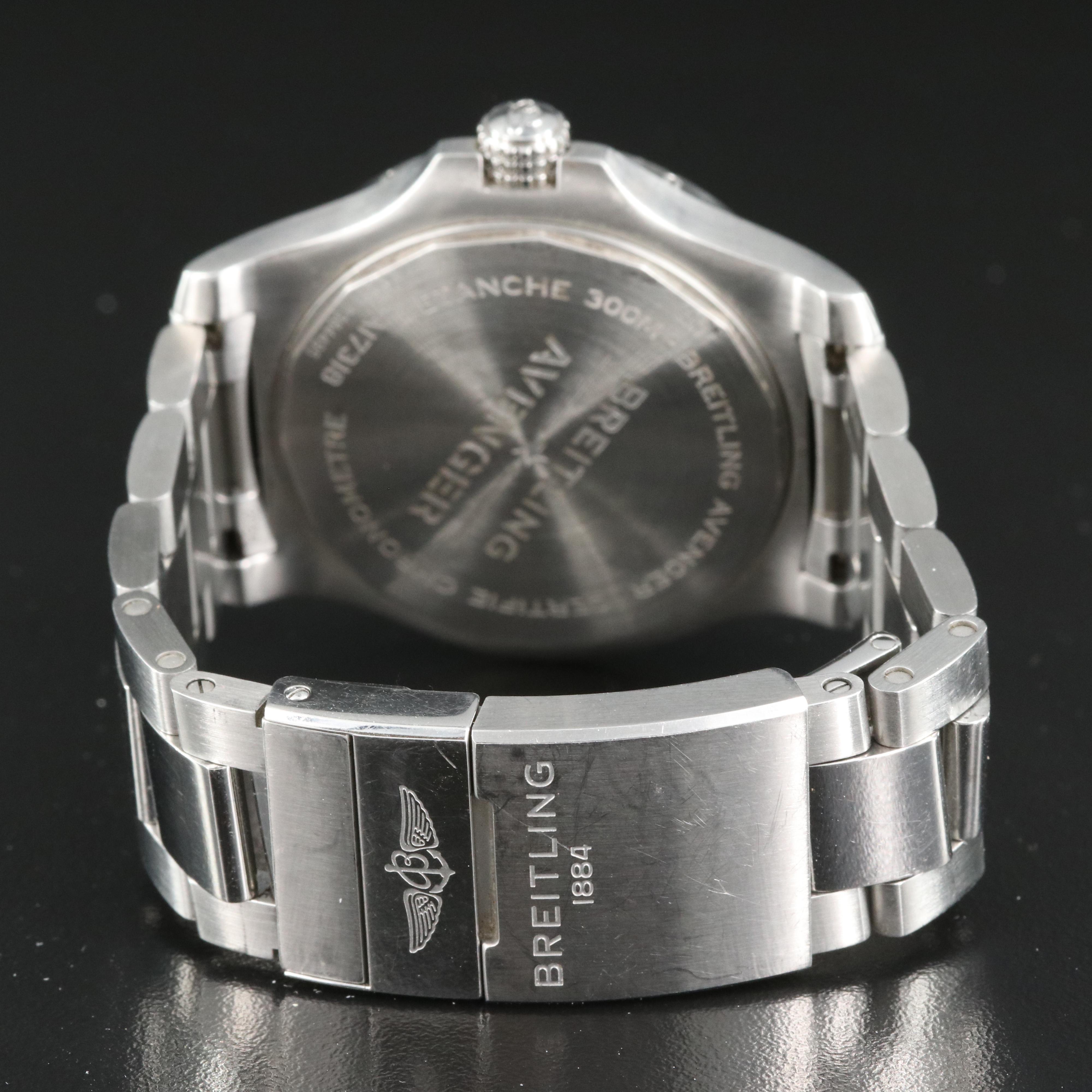 Breitling Avenger Stainless Steel Automatic Watch