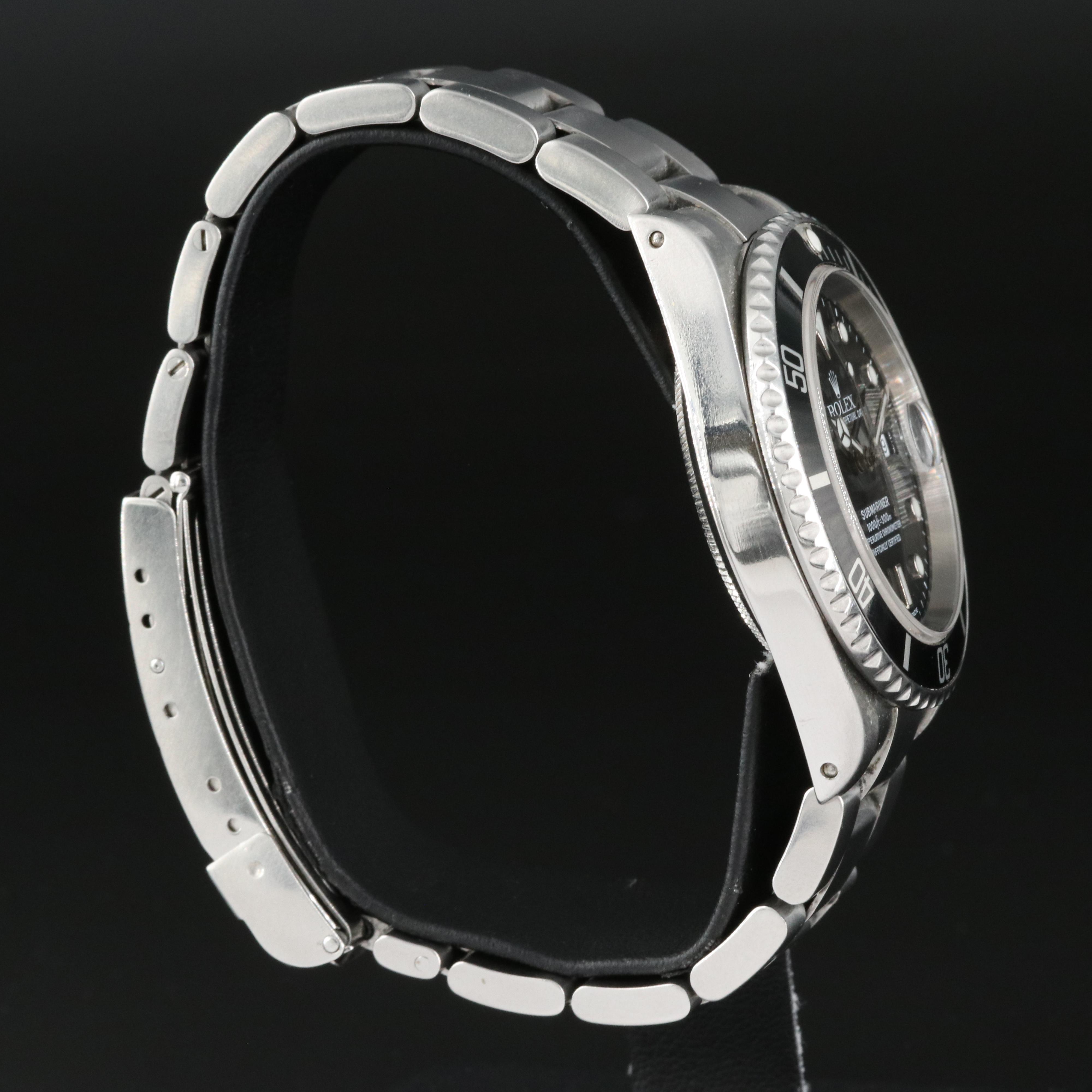 2000 - 2001 Rolex Submariner Date Stainless Steel Watch