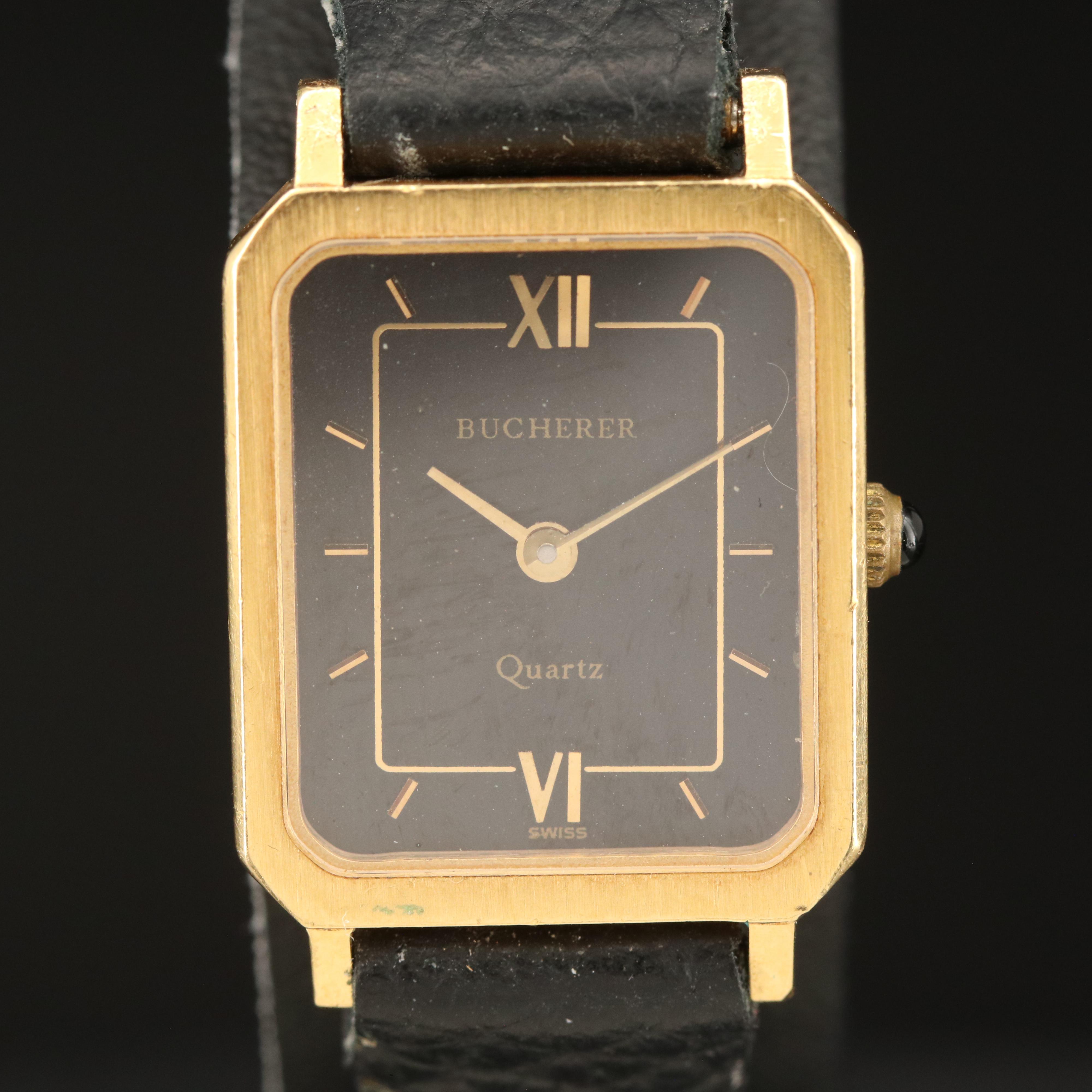 18K Bucherer Quartz Watch