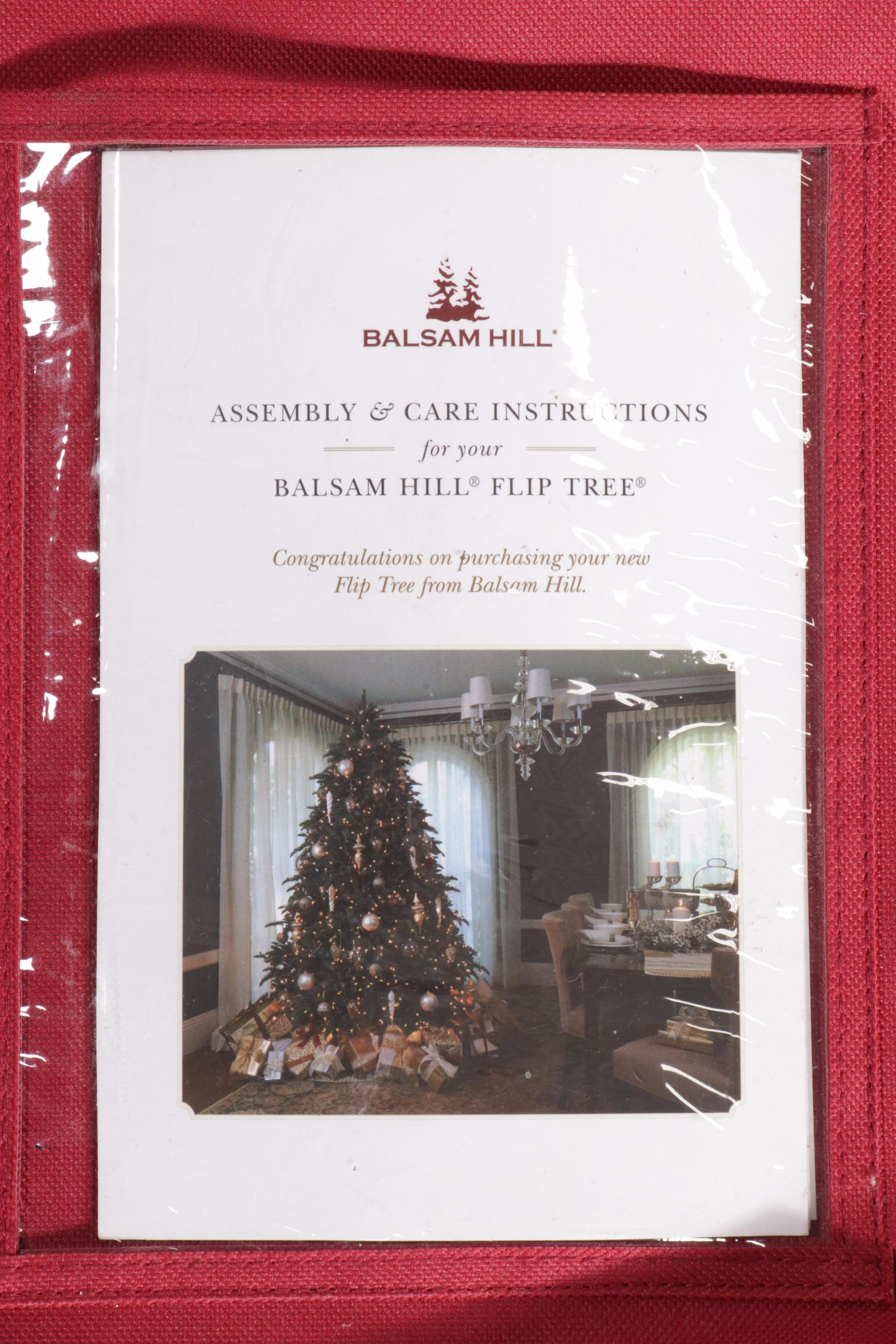 Balsam Hill Fraser Fir Narrow Flip Christmas Tree, 21st Century