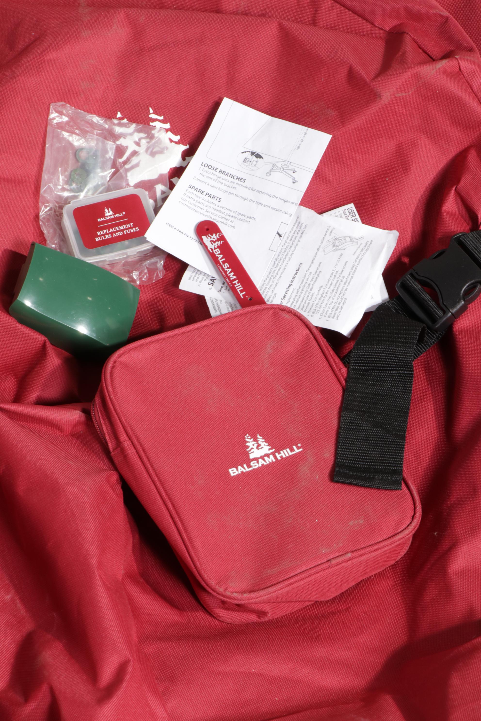 Balsam Hill Fraser Fir Narrow Flip Christmas Tree, 21st Century