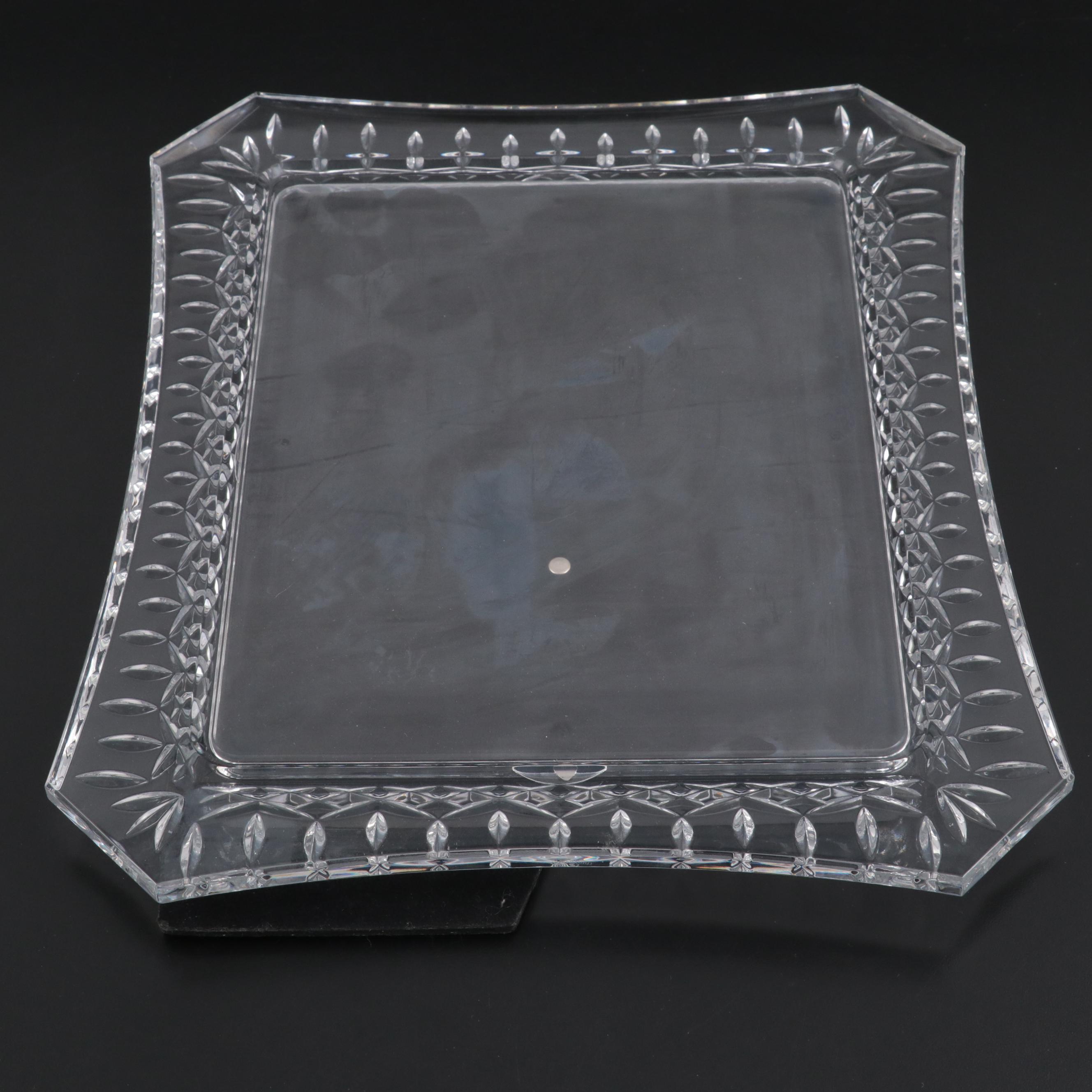 Waterford Crystal "Lismore" Easel Back Picture Frame