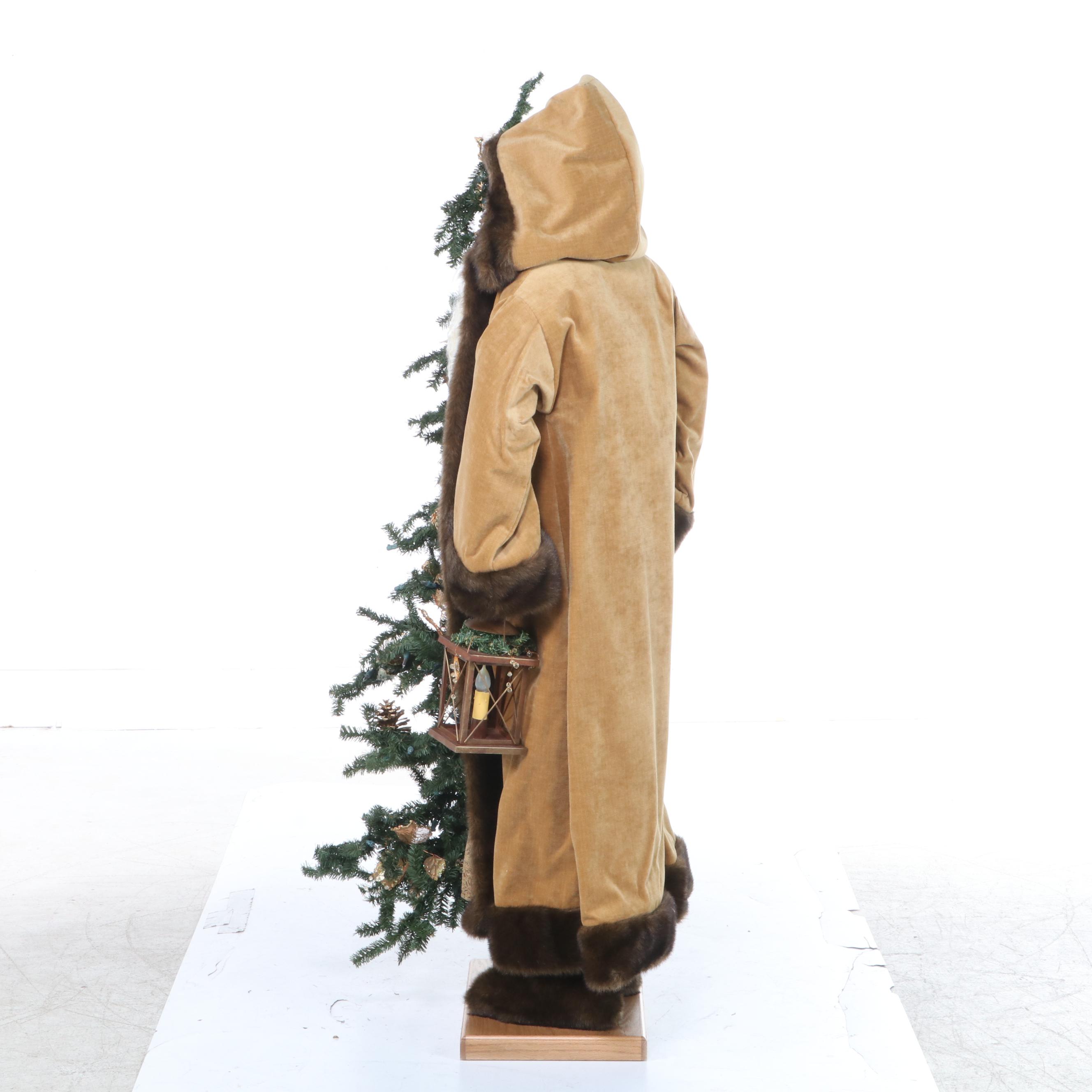 Ditz Designs by The Hen House "Golden Elegance" Father Christmas, dated 2008