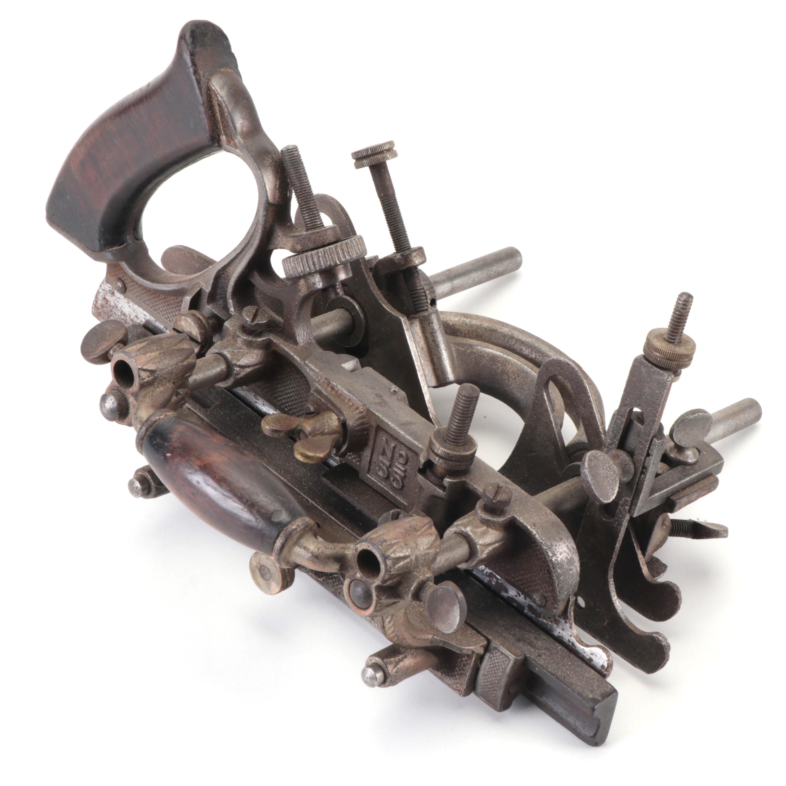 Stanley Tools No. 55 Hand Plane with Cutters, Early 20th Century