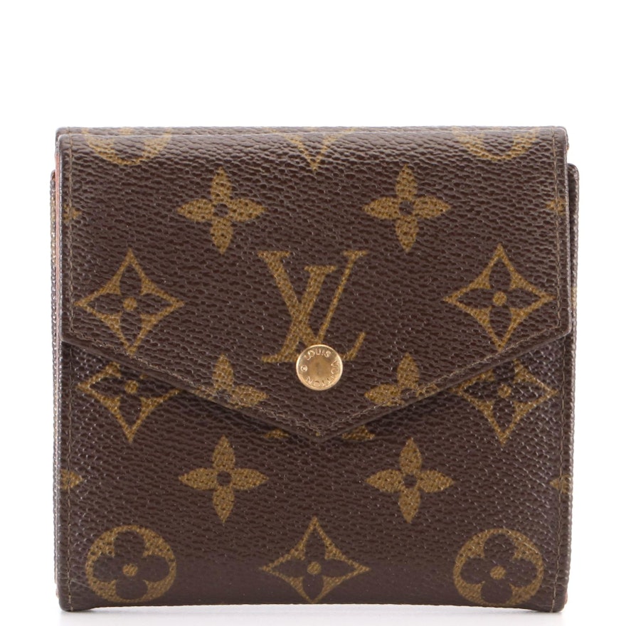 Louis Vuitton Compact Wallet in Monogram Canvas