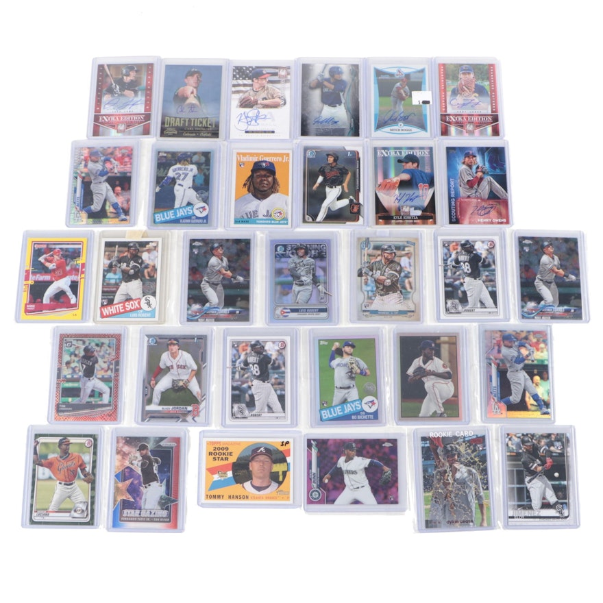 Topps Chrome, Bowman, More Baseball Cards with Signed and Rookies, 2000s–2020s