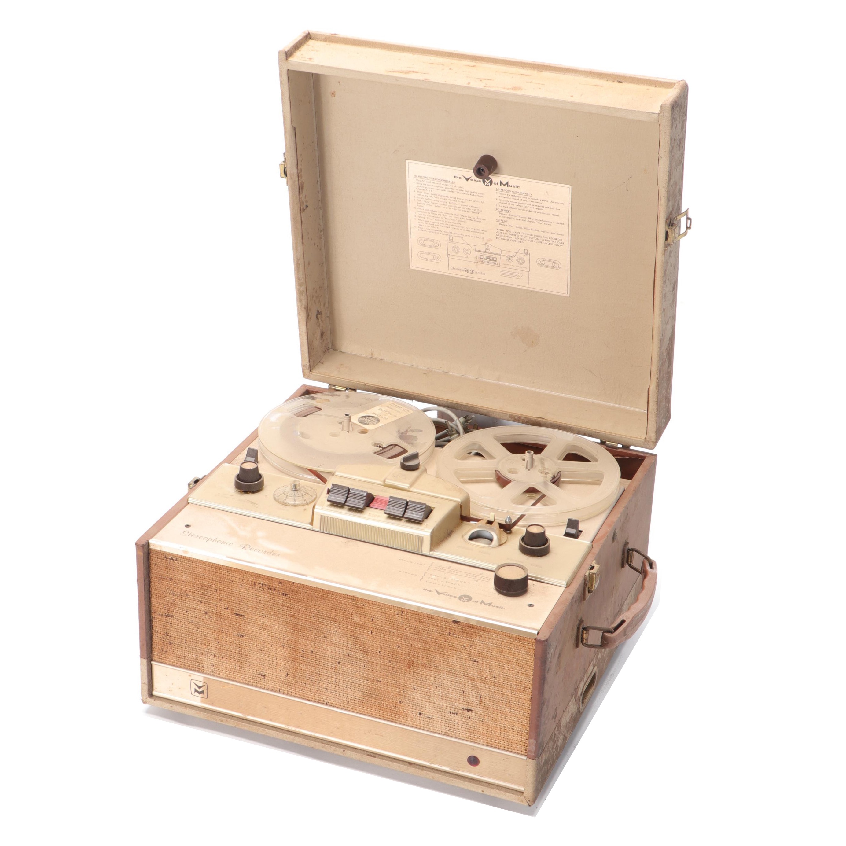 Voice of Music Stereophonic Tape to Tape Reel Recorder