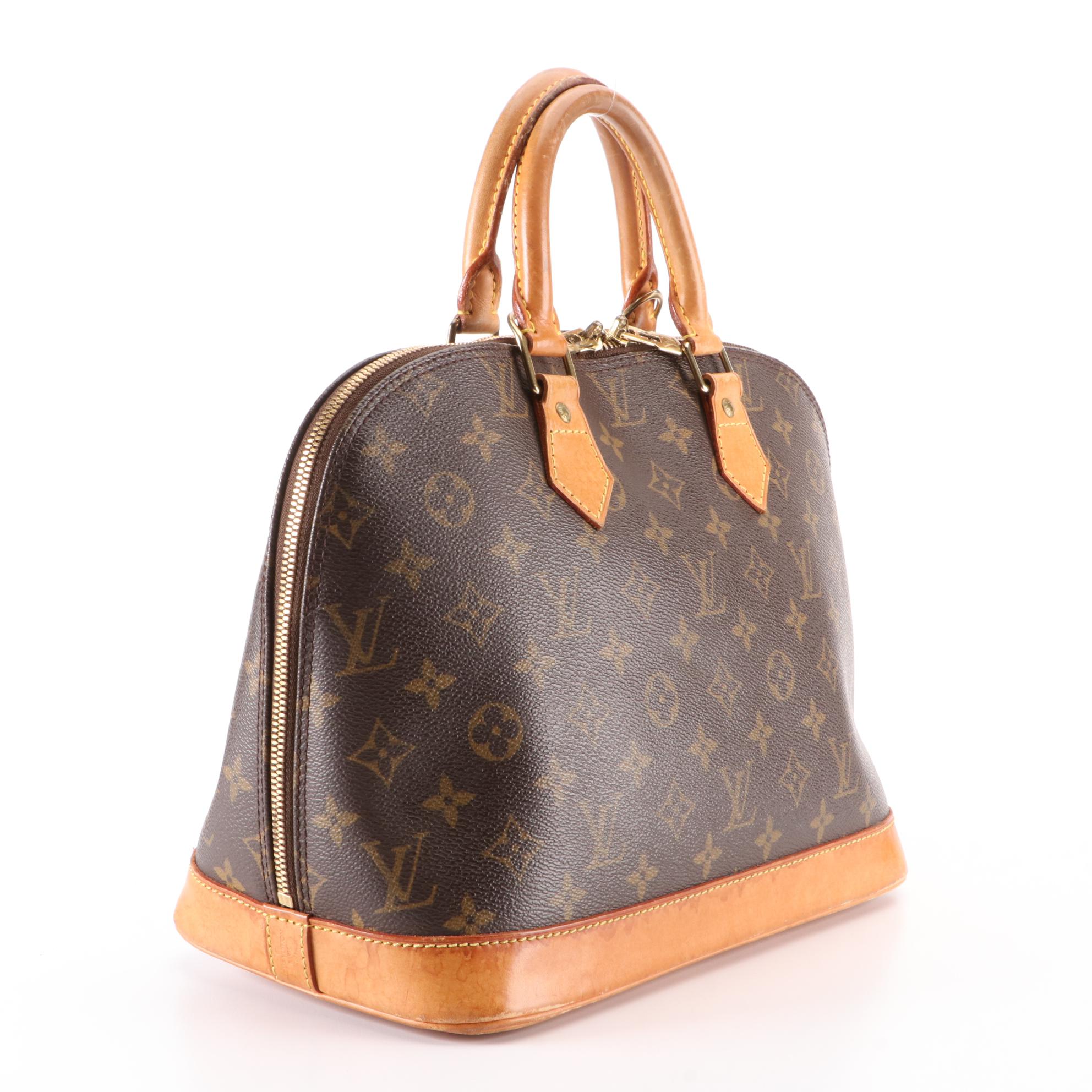 Louis Vuitton Alma PM Bag in Monogram Canvas