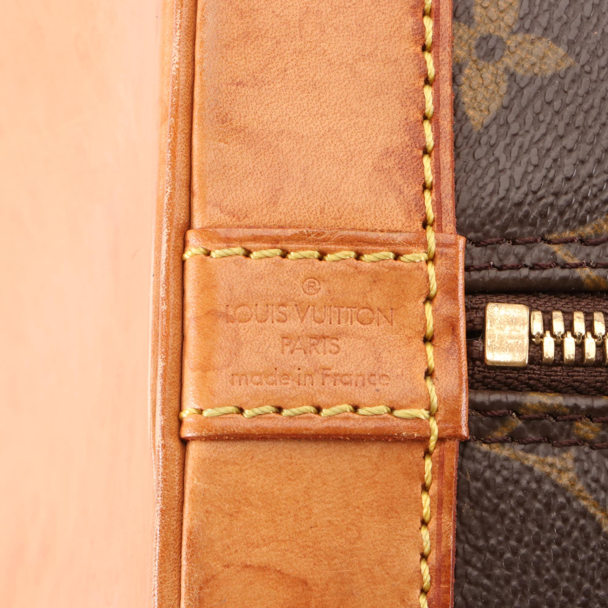 Louis Vuitton Alma PM Bag in Monogram Canvas