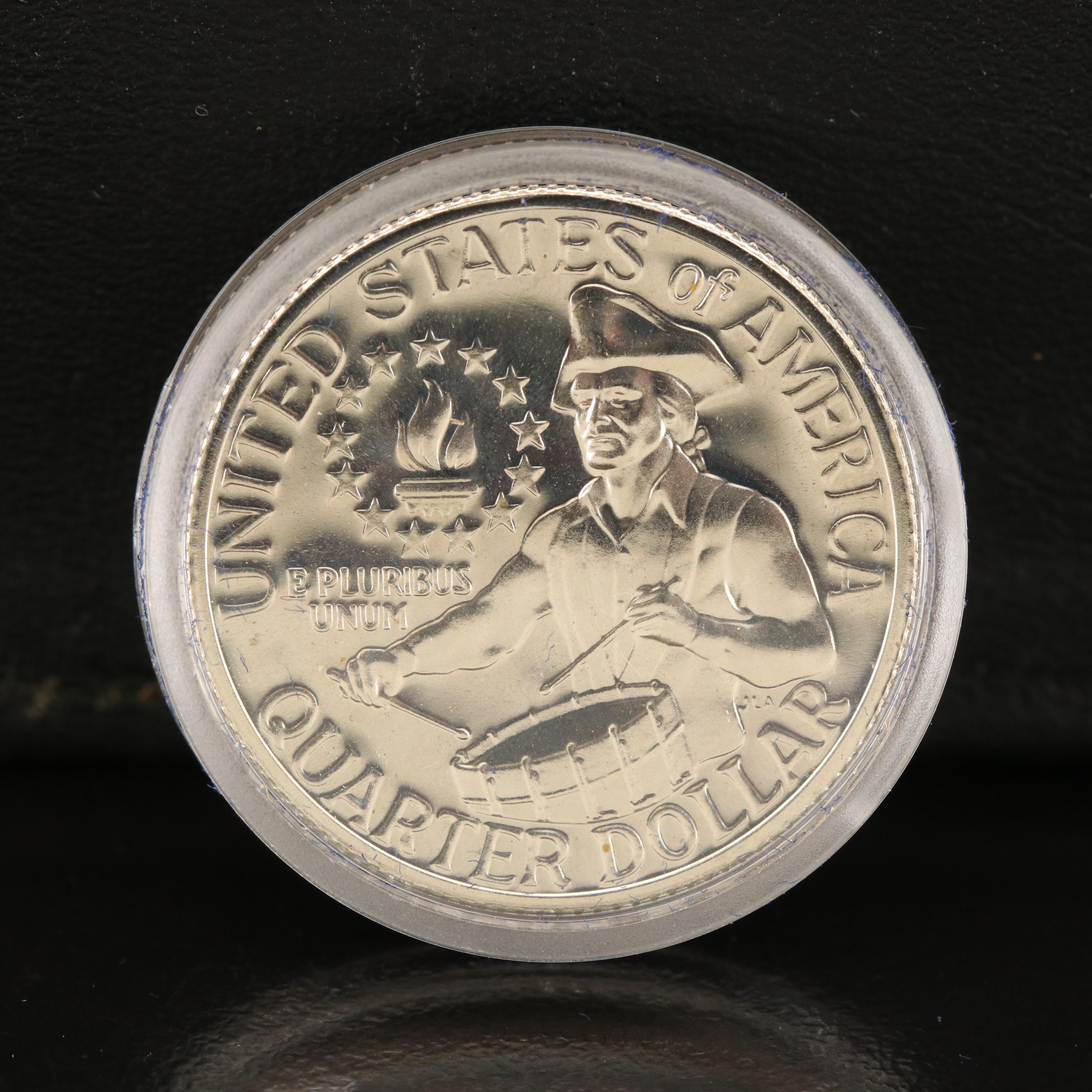 Group of Seven Three Piece Bicentennial Silver - Clad Proof Sets