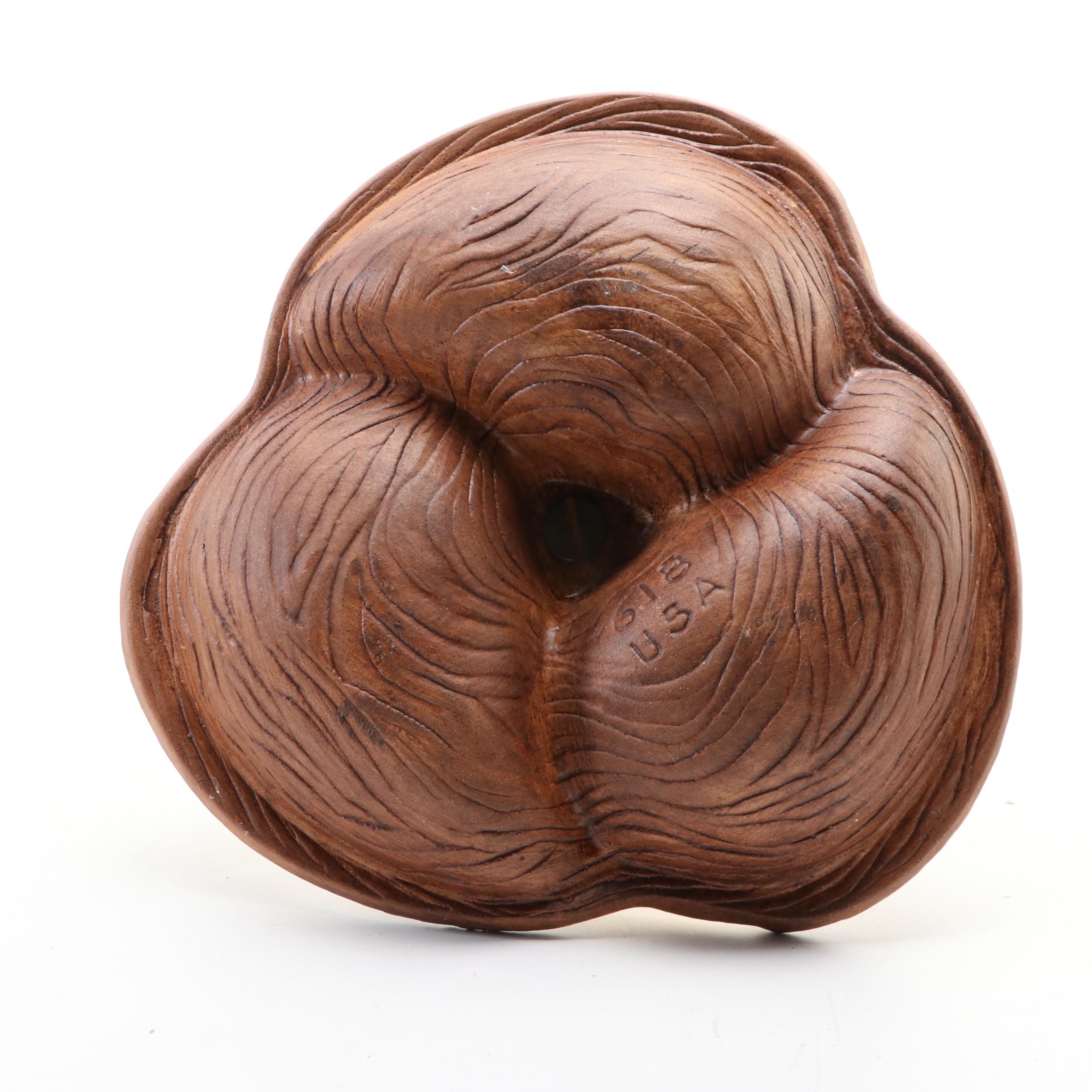 Multi-Wood Lazy Susan with Ceramic Relish Dish