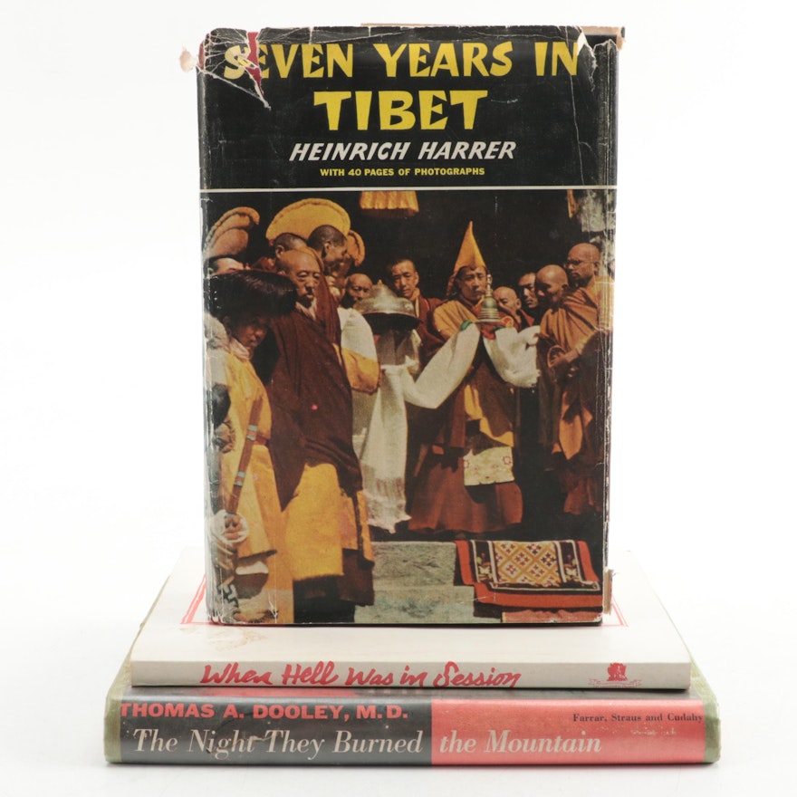 First Edition "Seven Years in Tibet" by Heinrich Harrer and More