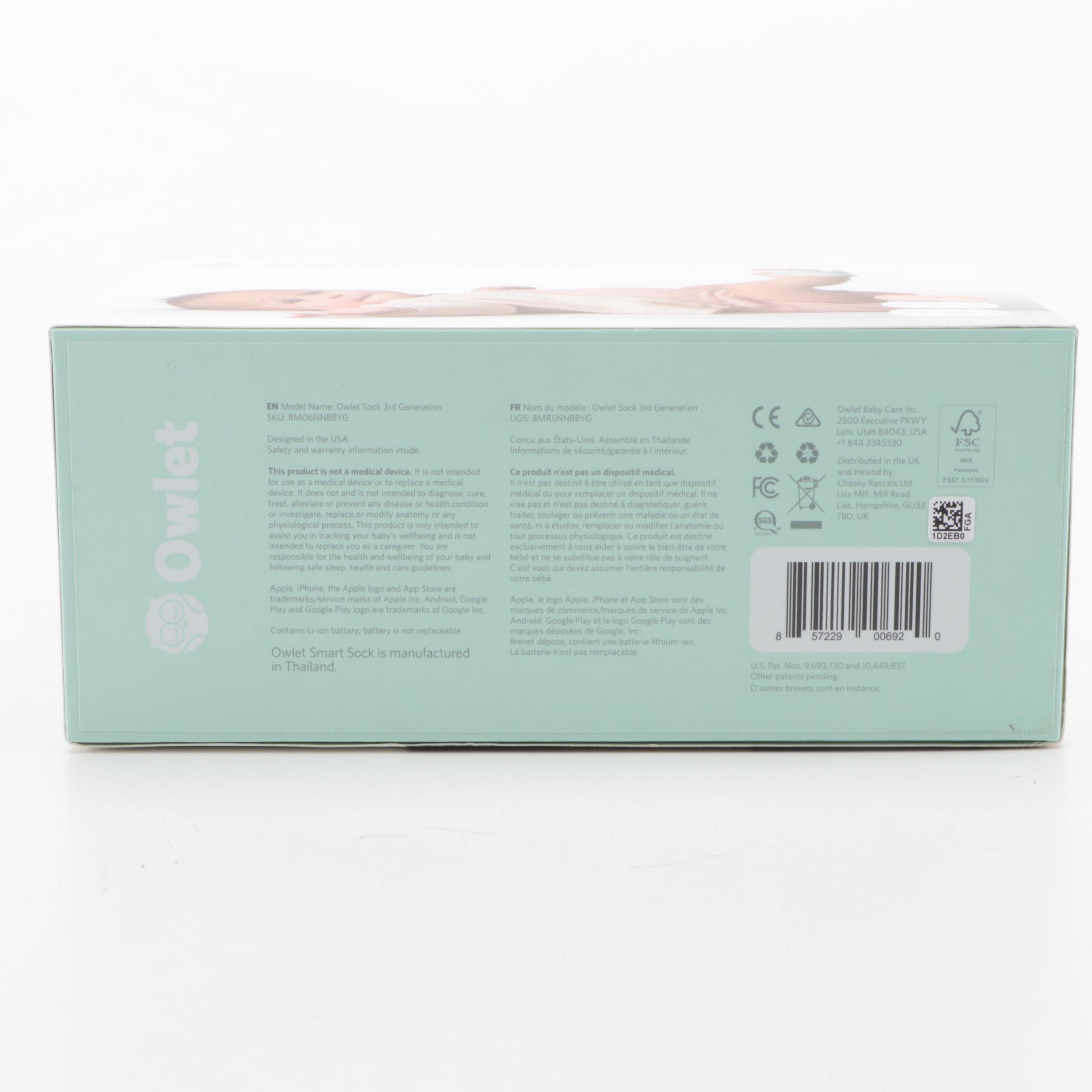 Owlet Smart Sock Wireless Infant Monitor