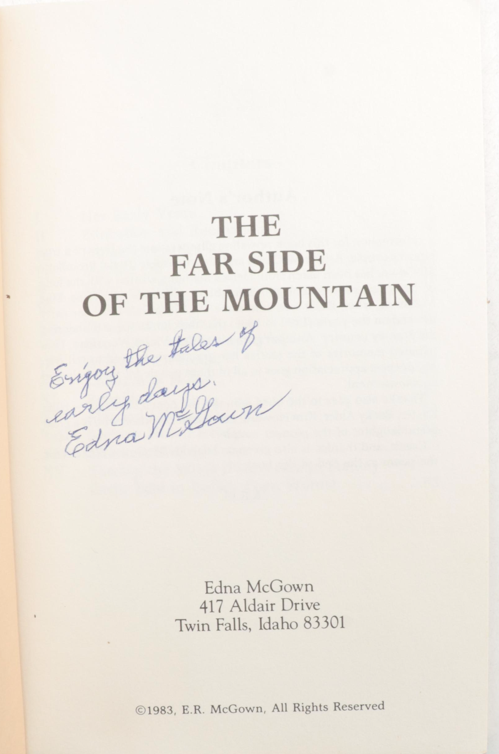 Signed First Edition "Murphy's Law" by Rhys Bowen and More