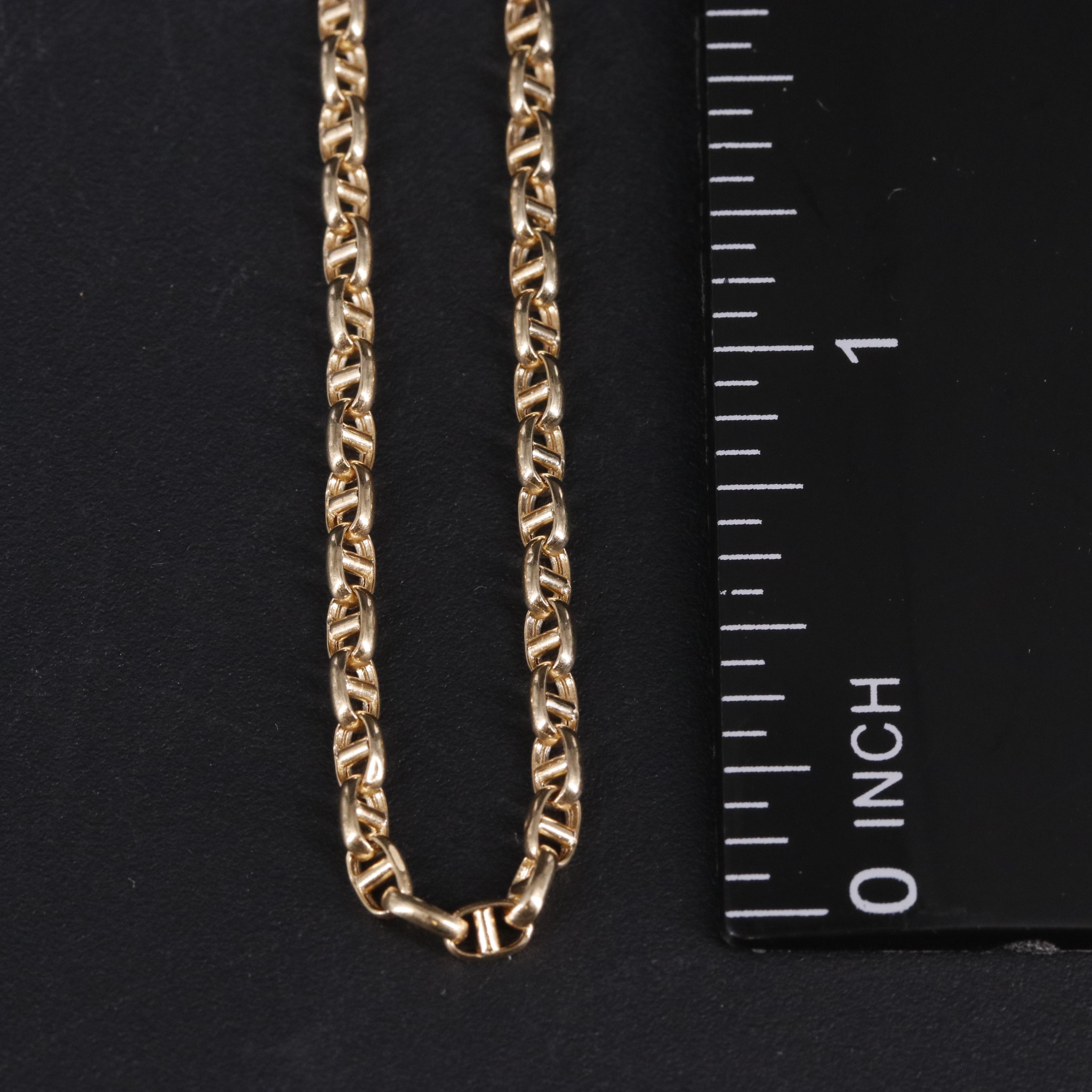 14K Cable Chain Necklace