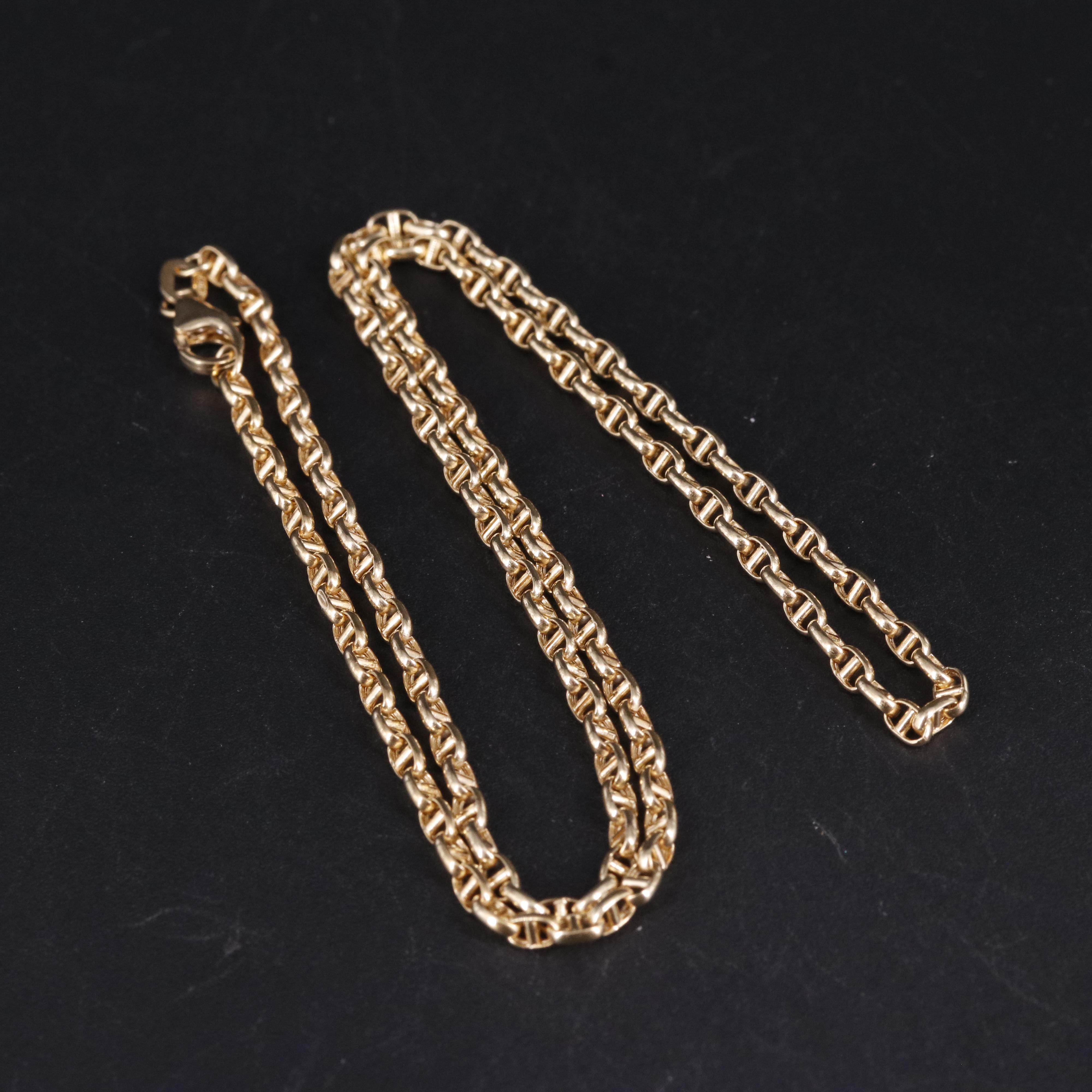 14K Cable Chain Necklace