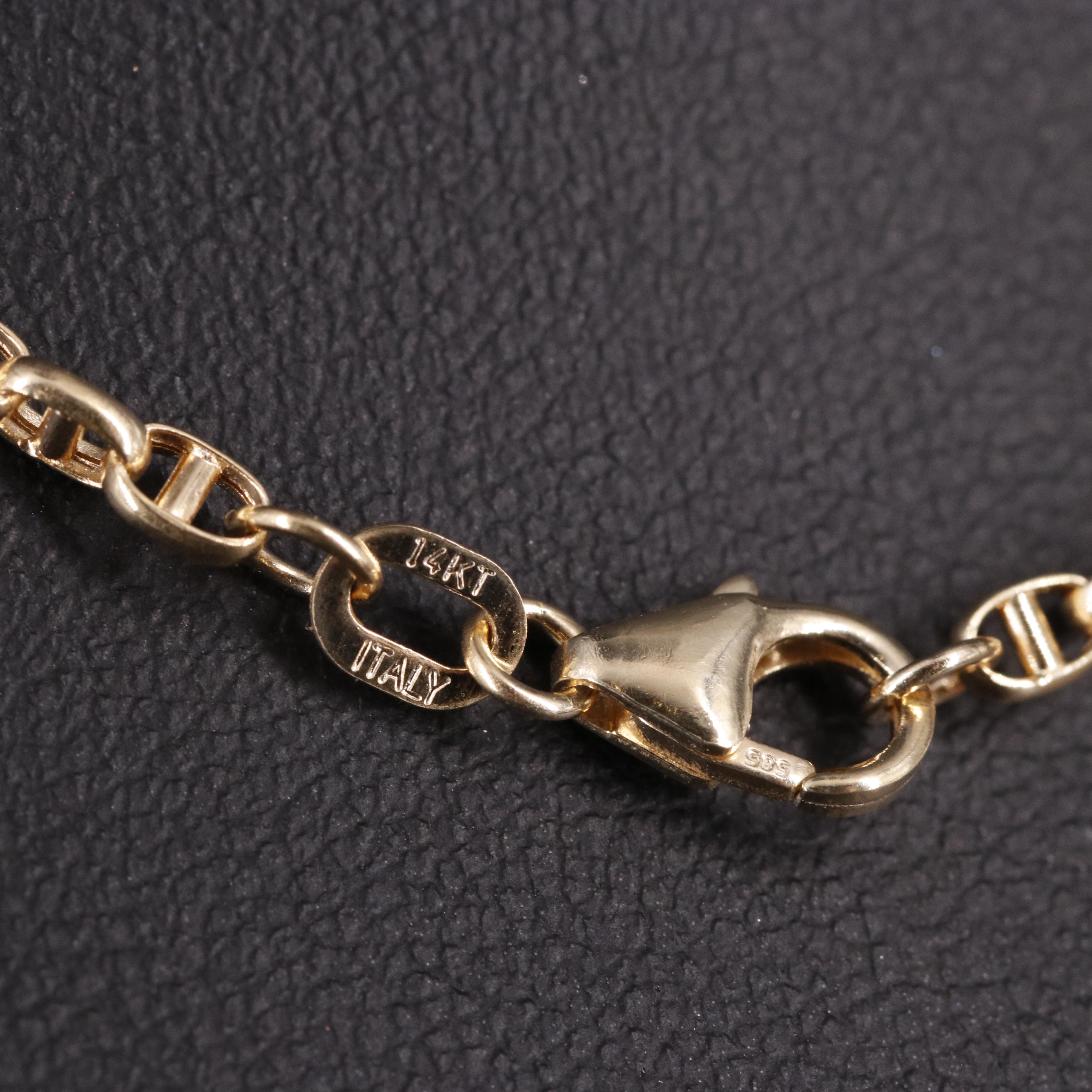 14K Cable Chain Necklace