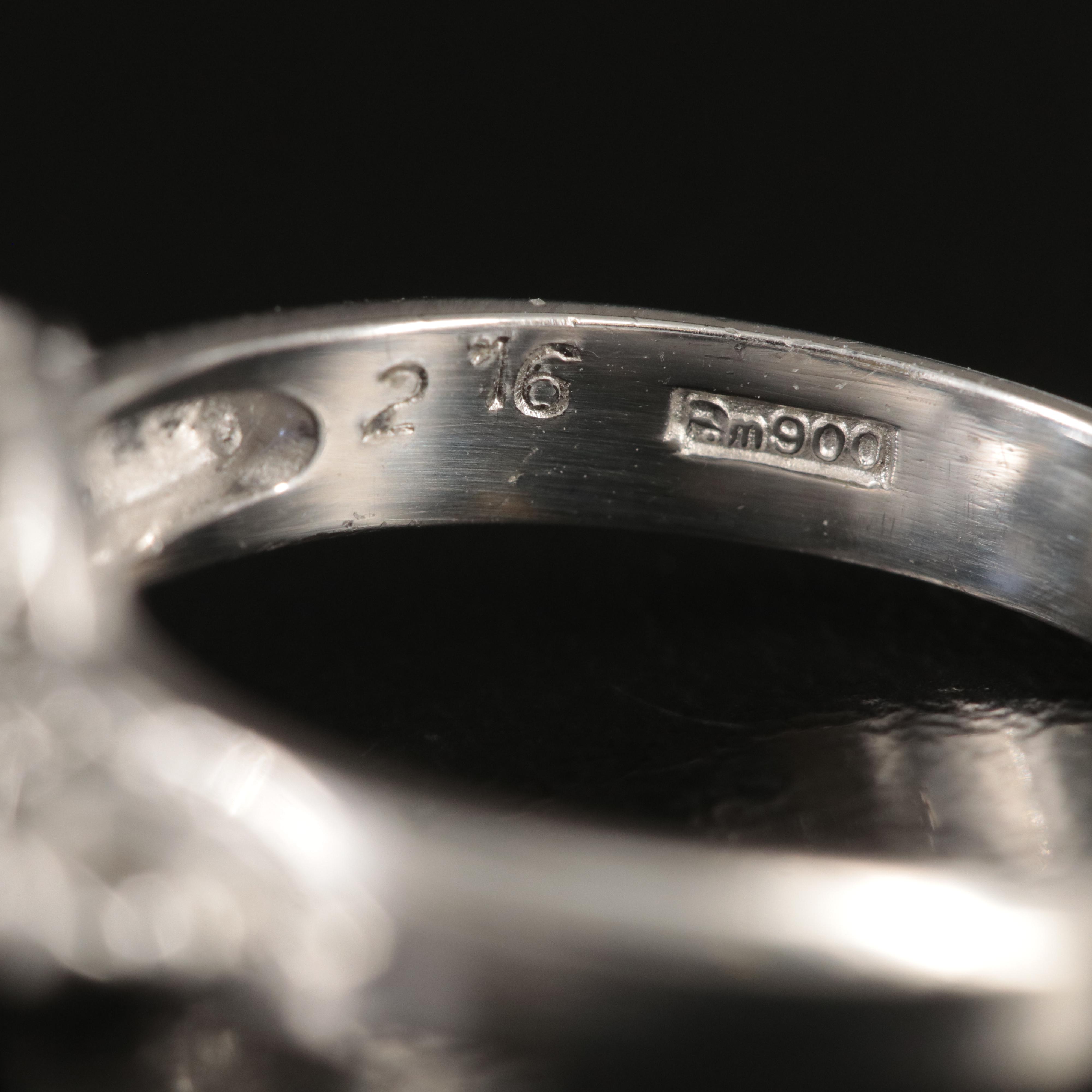 2.16 CT Unheated Ceylon Sapphire and Diamond Ring with Online Digital GIA Report