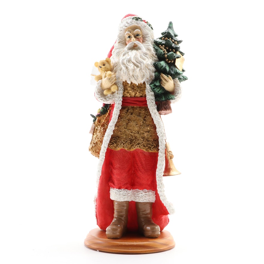 Lynn Haney Limited Edition "Victorian Father Christmas" Resin Figurine