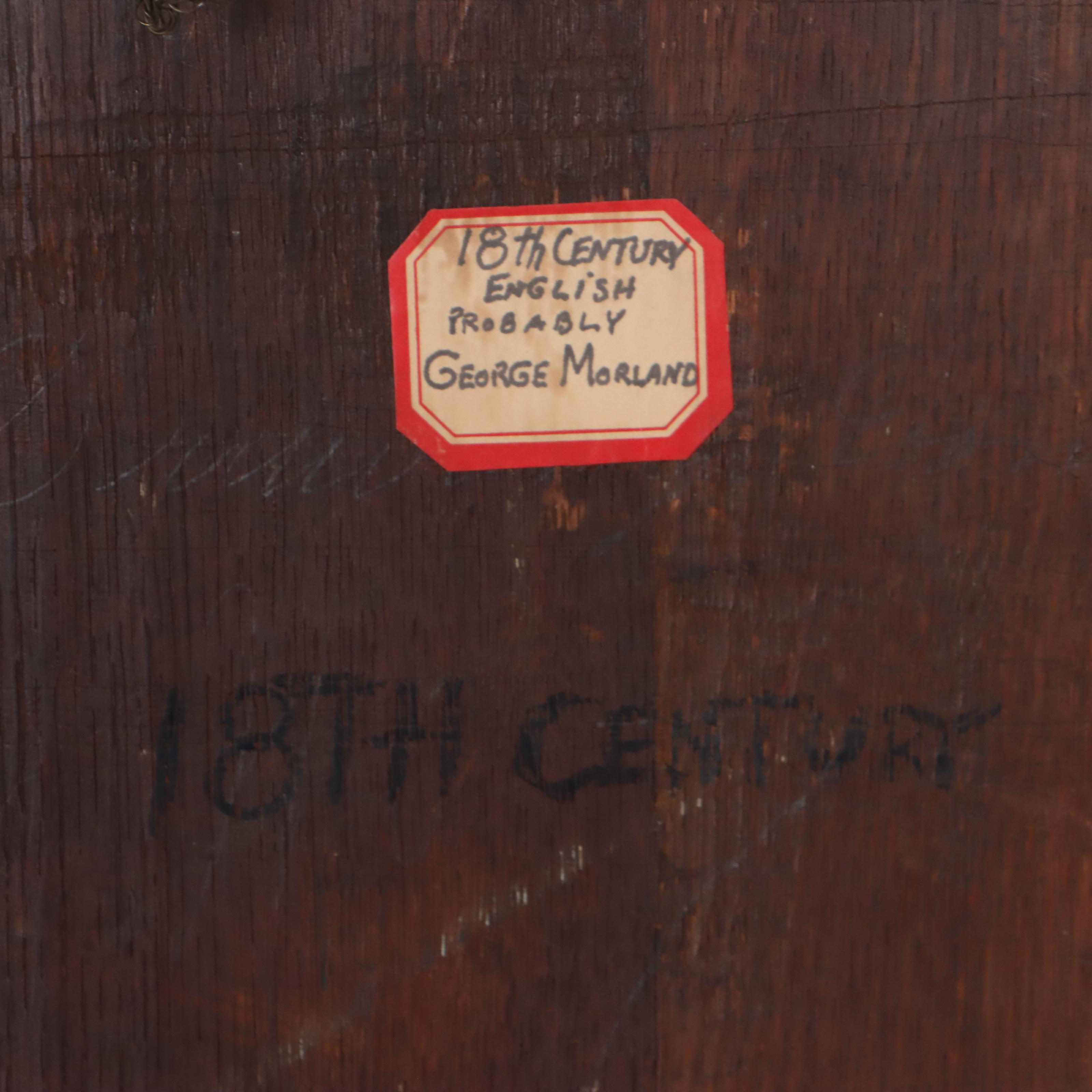 Narrative Countryside Oil Painting, Late 18th Century