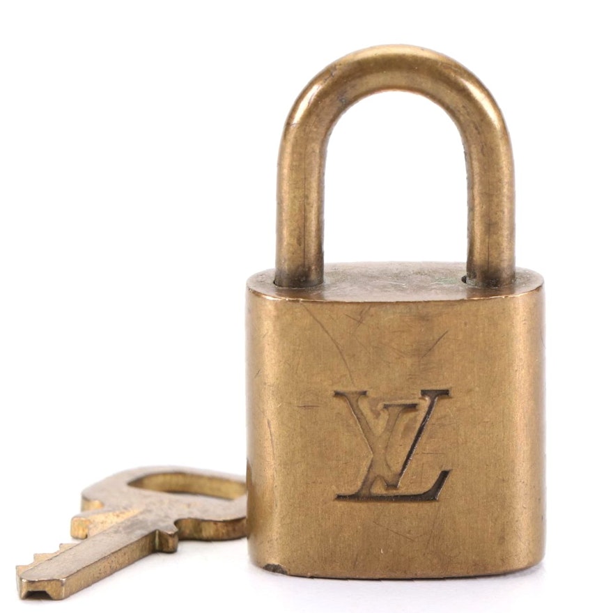 Louis Vuitton Padlock and Key