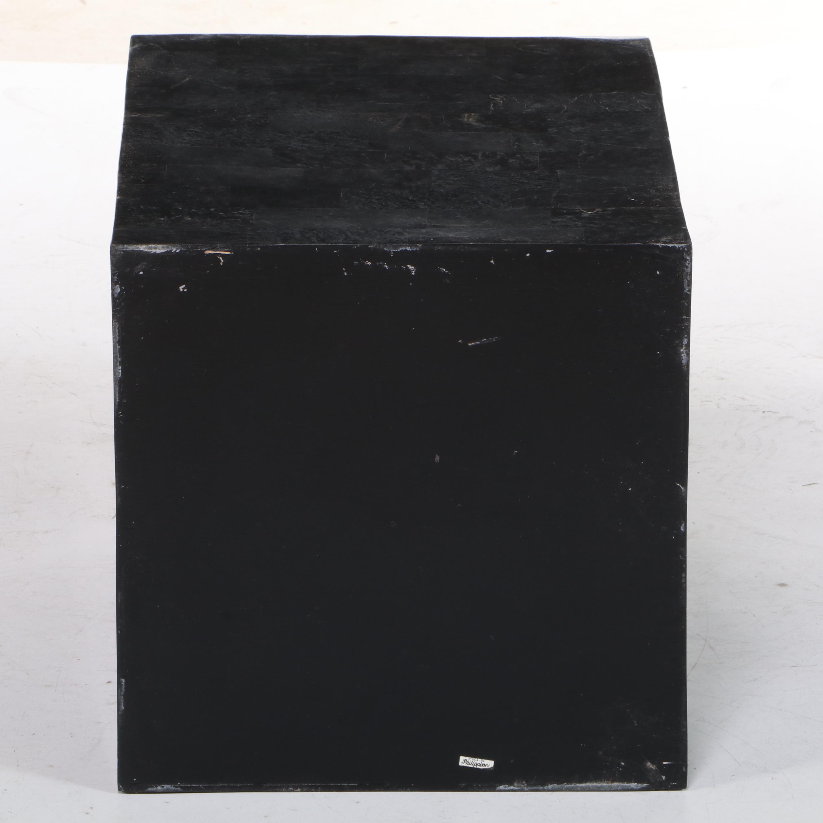 Philippines Tessellated Black Marble Plinth
