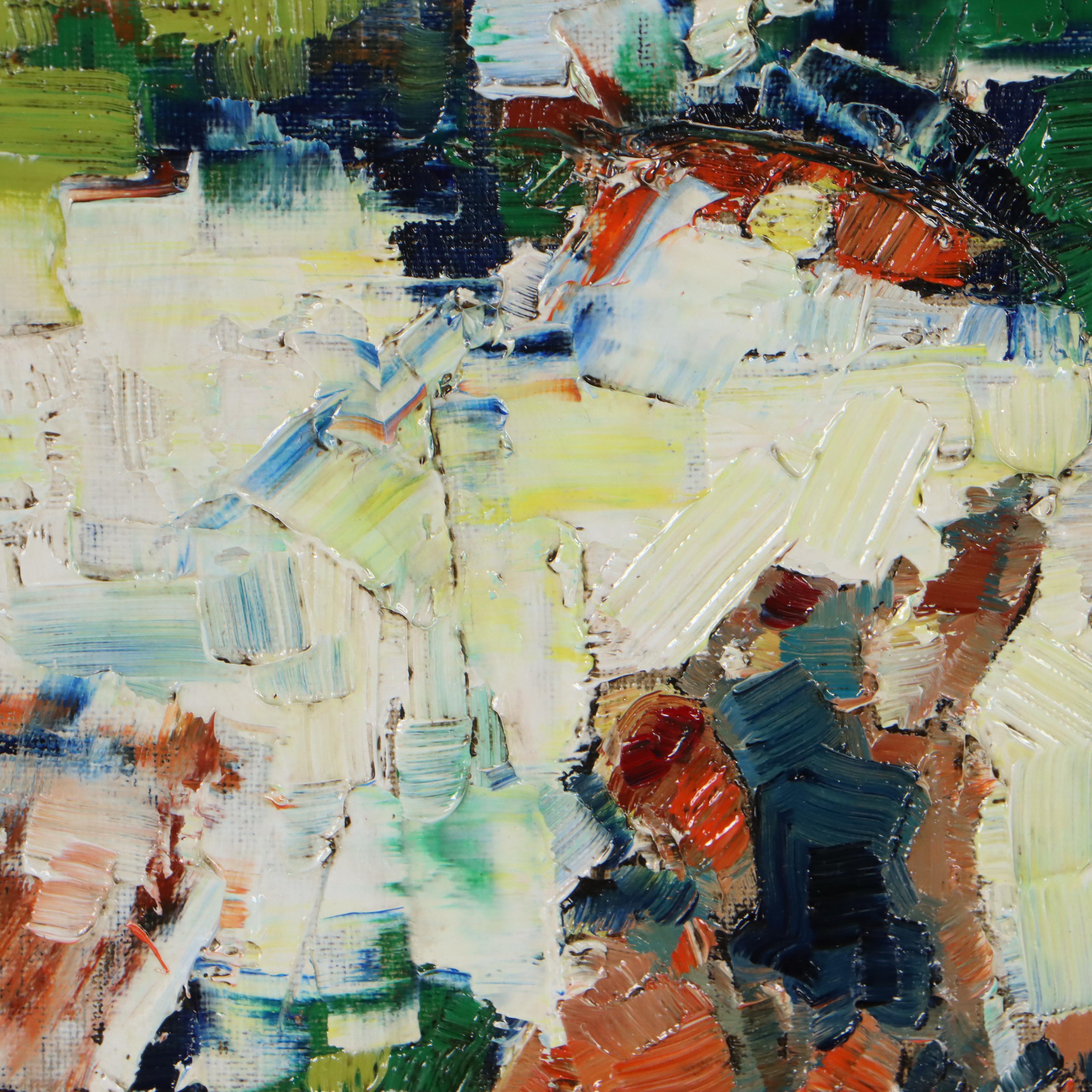 Serguei Novitchkov Oil Painting "Staging a Model," 2022