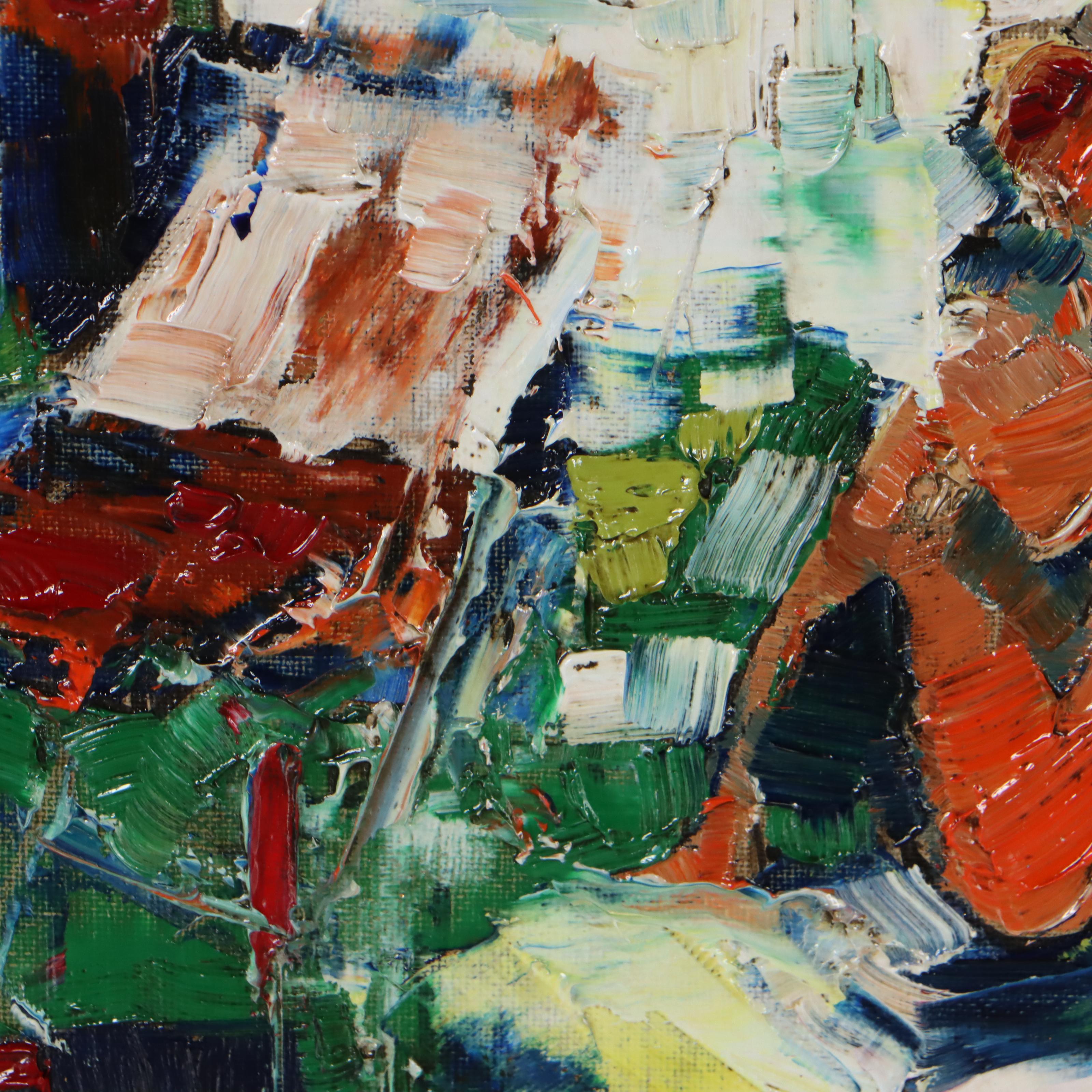 Serguei Novitchkov Oil Painting "Staging a Model," 2022