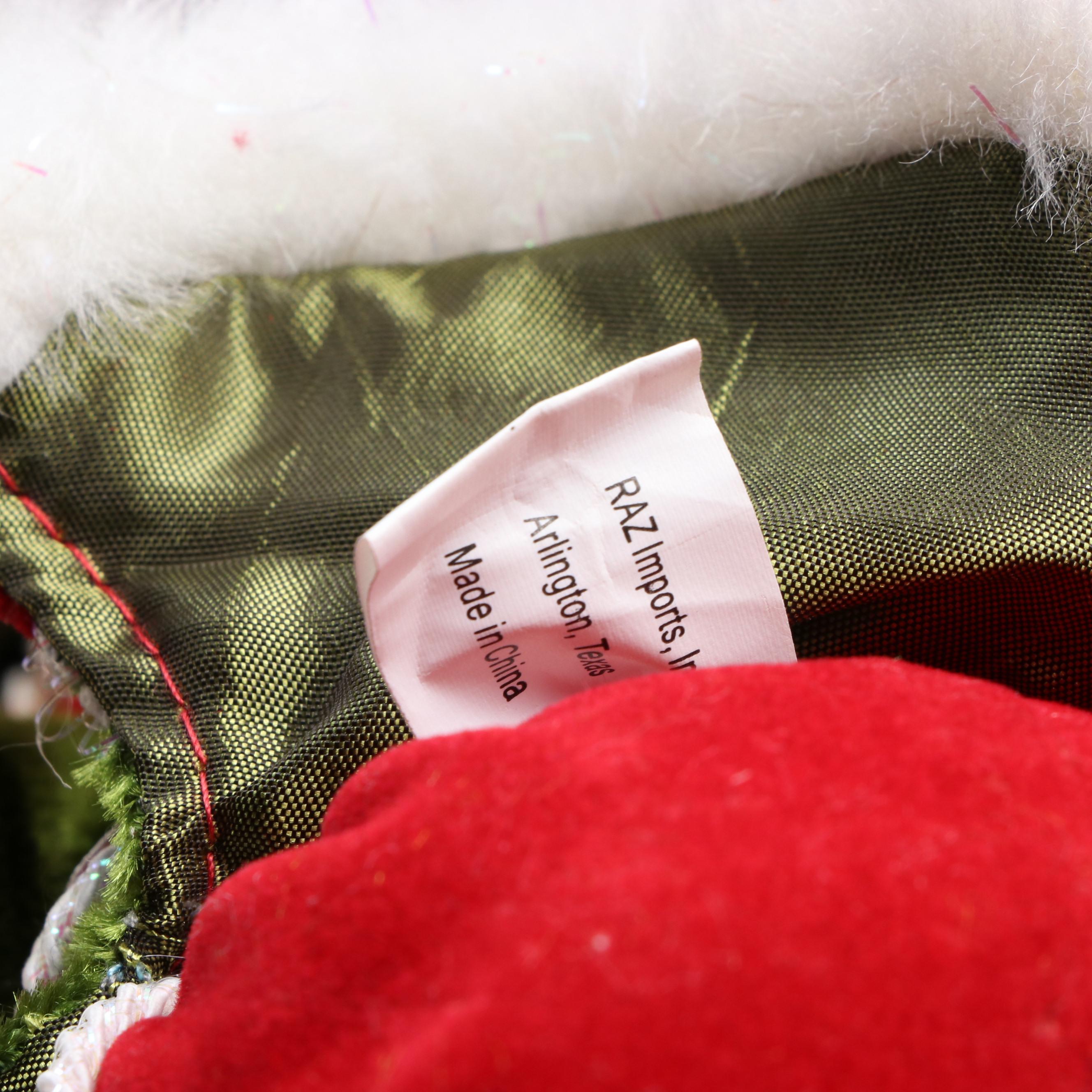 RAZ Imports Seated Elf Dolls