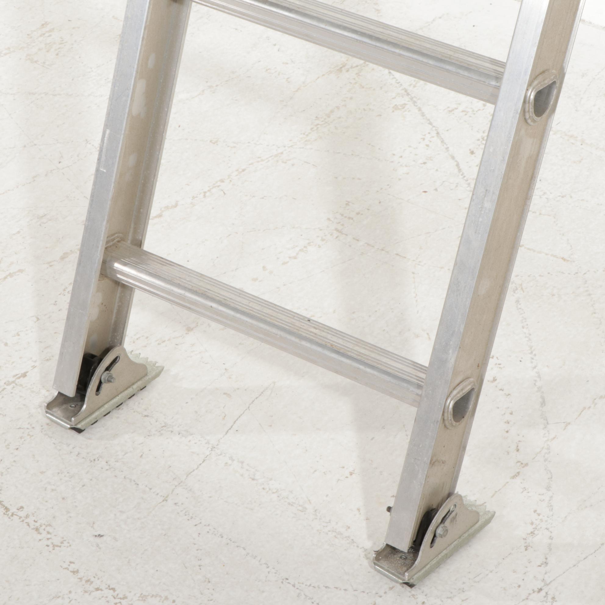 Werner 16' Extension Ladder, Late 20th Century