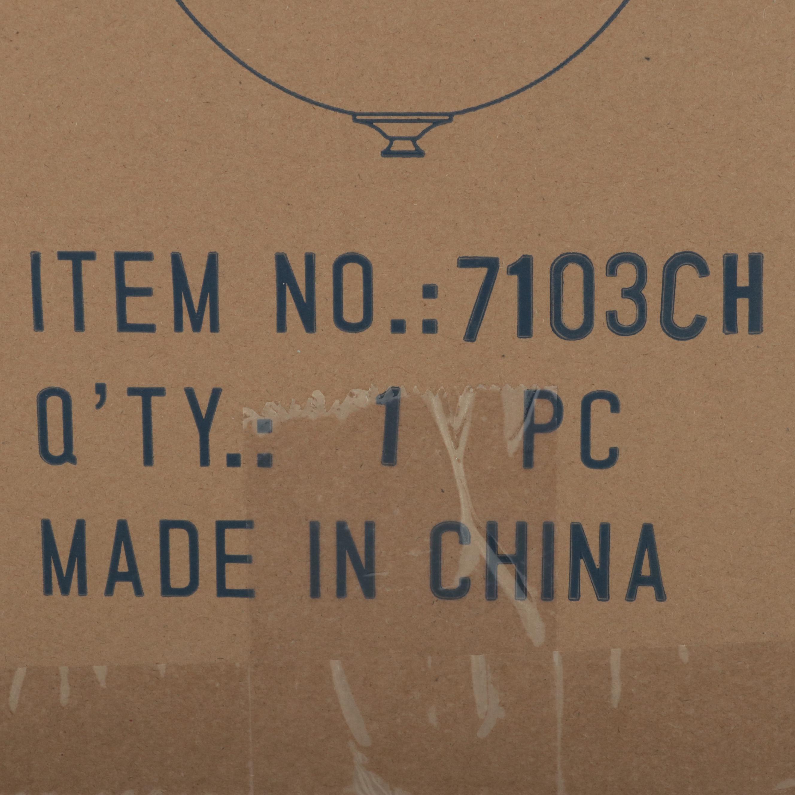 Millennium Lighting Chrome Finish Three-Light Semi-Flush Mount Ceiling Light