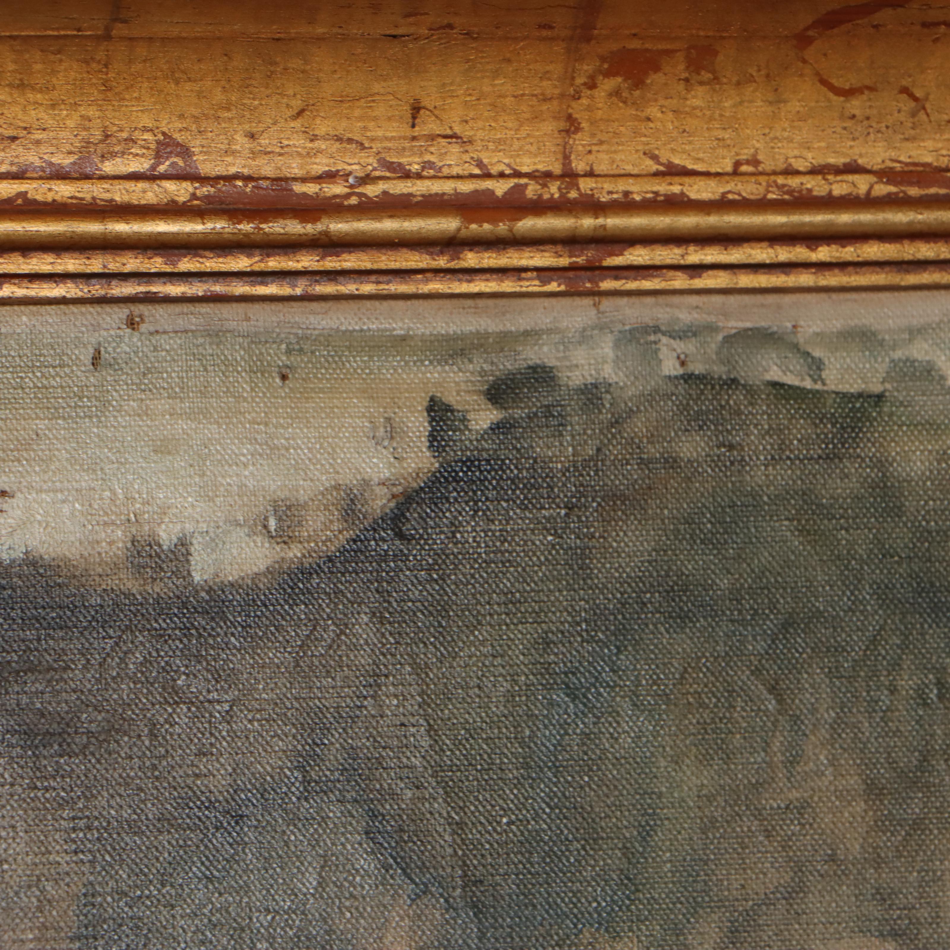 Julie de Holmberg Krohn Landscape Oil Painting