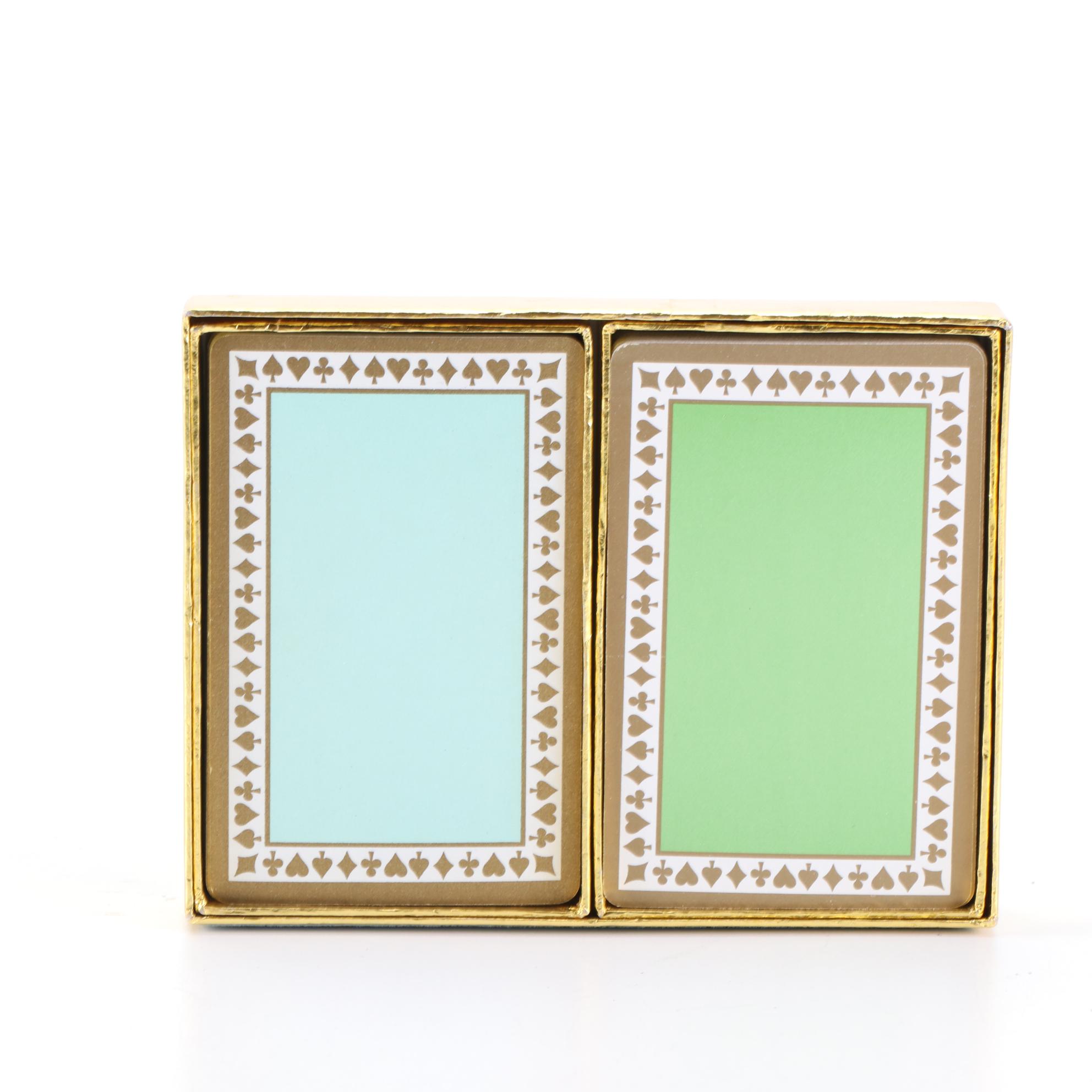 Tiffany & Co. Playing Cards Set with Box