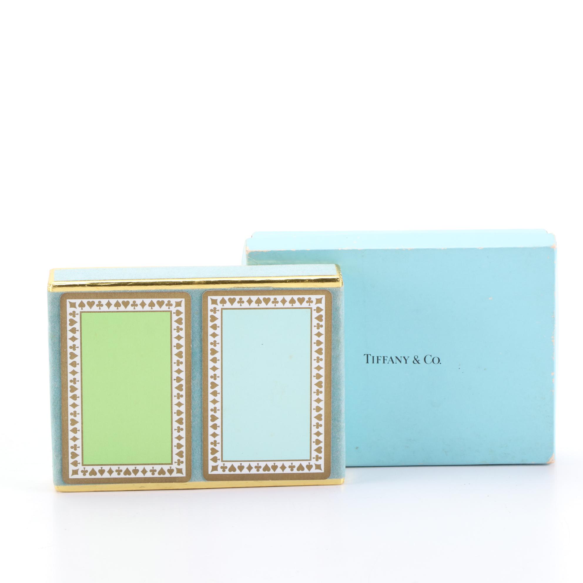 Tiffany & Co. Playing Cards Set with Box