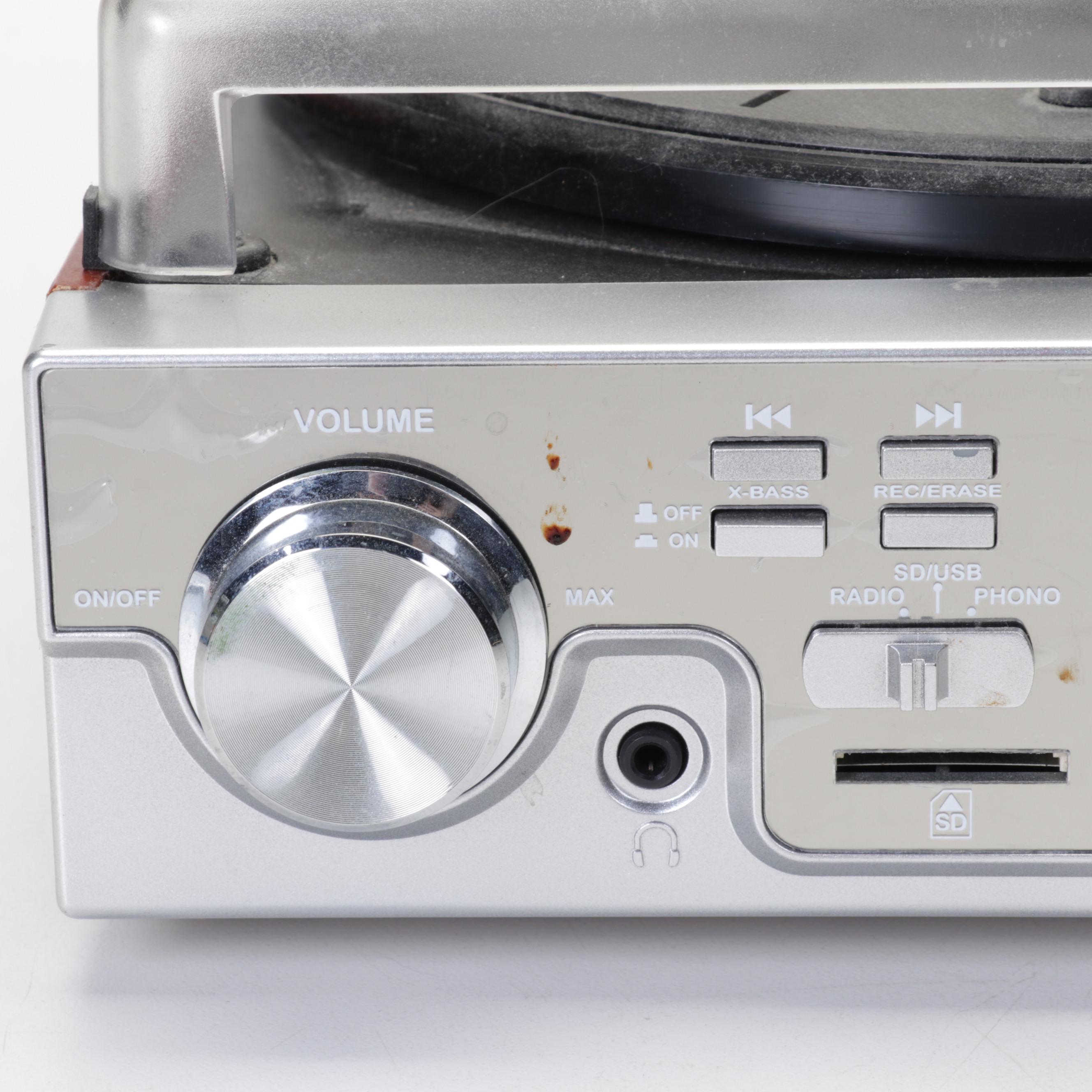 Crosley Radio Encoding Turntable With Radio and Remote