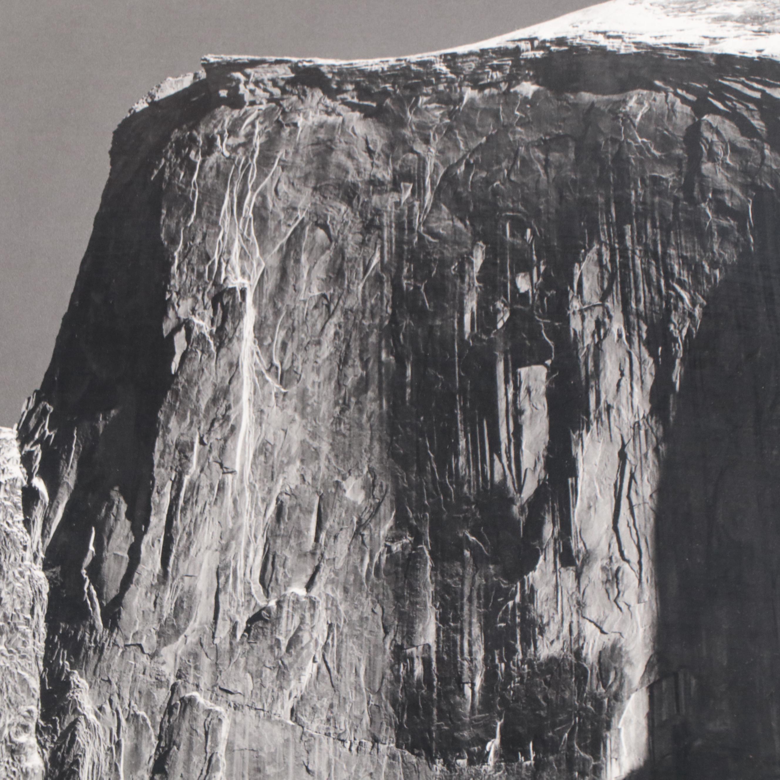 Offset Lithograph After Ansel Adams "Moon and Half Dome, Yosemite National Park"