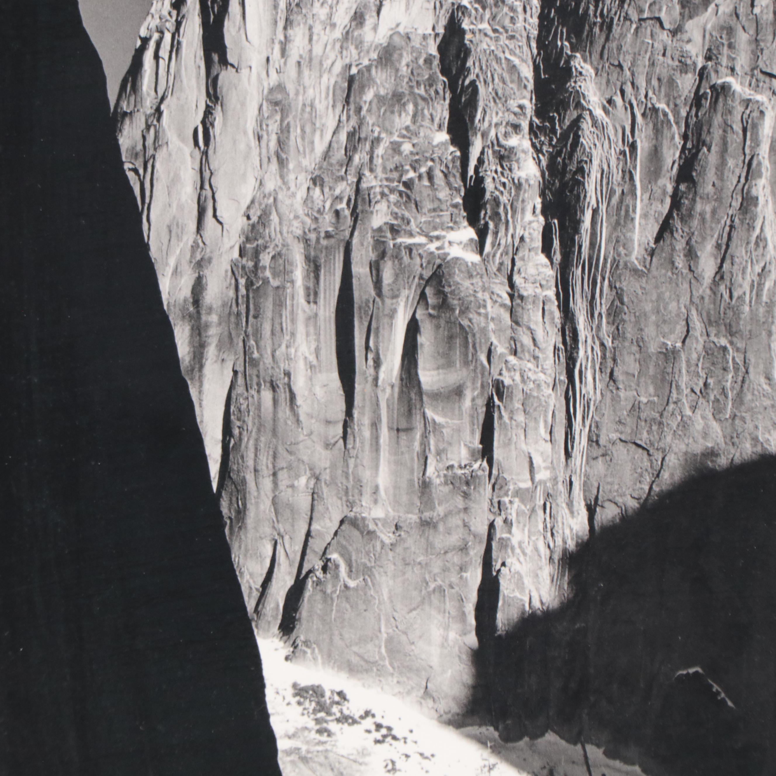Offset Lithograph After Ansel Adams "Moon and Half Dome, Yosemite National Park"