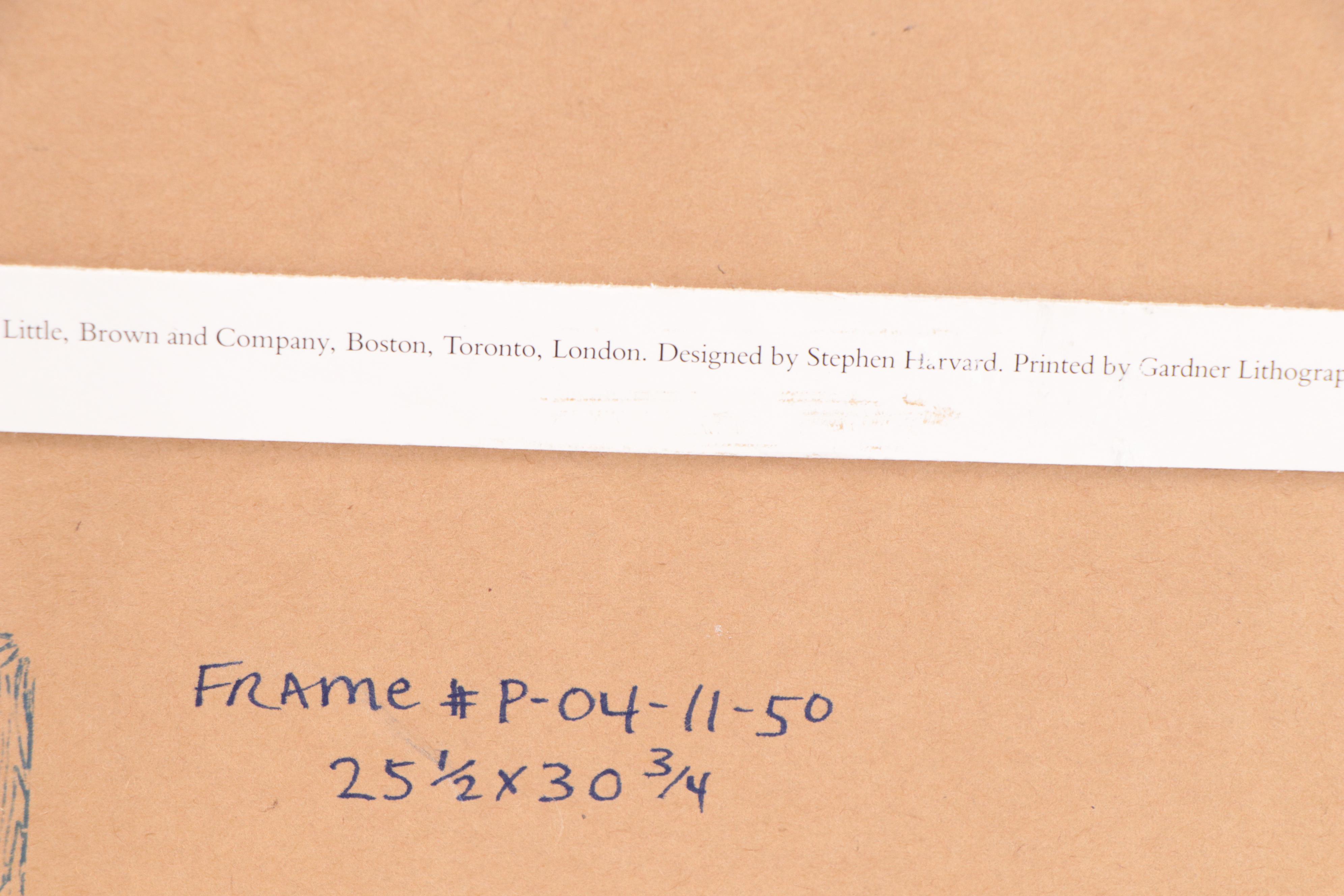 Offset Lithograph After Ansel Adams "Moon and Half Dome, Yosemite National Park"