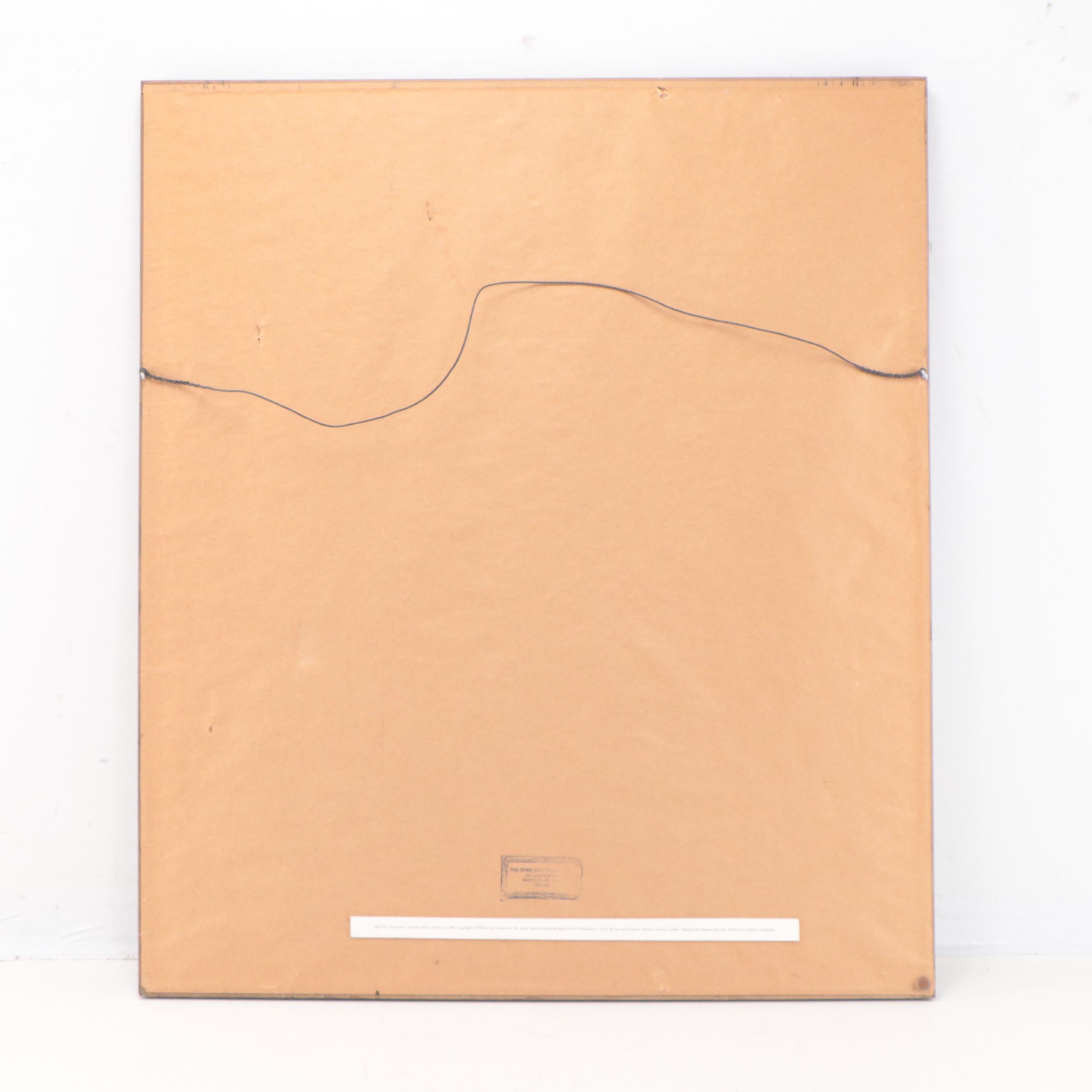 Offset Lithograph After Ansel Adams "Oak Tree, Snowstorm, Yosemite Valley"