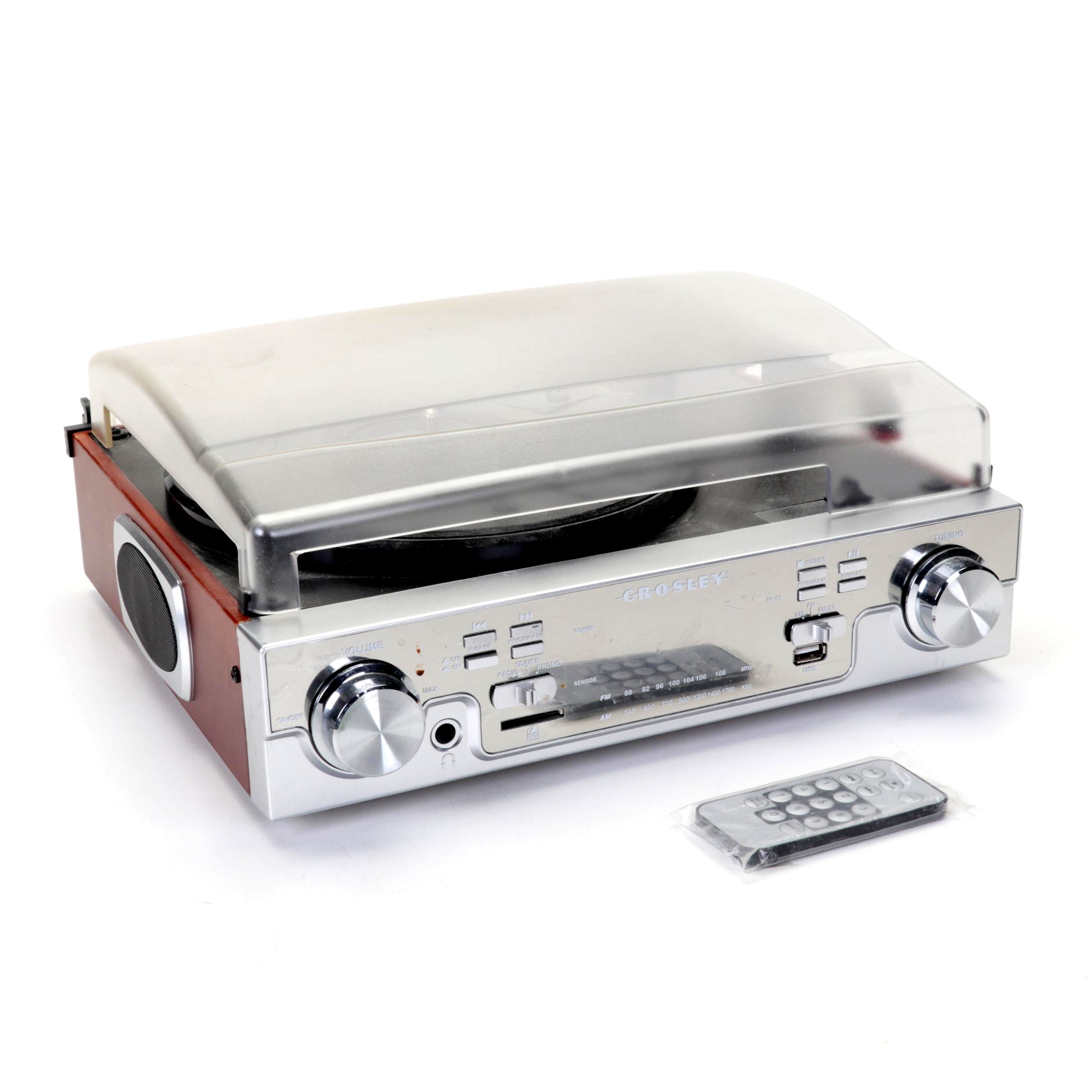 Crosley Radio Encoding Turntable With Radio and Remote