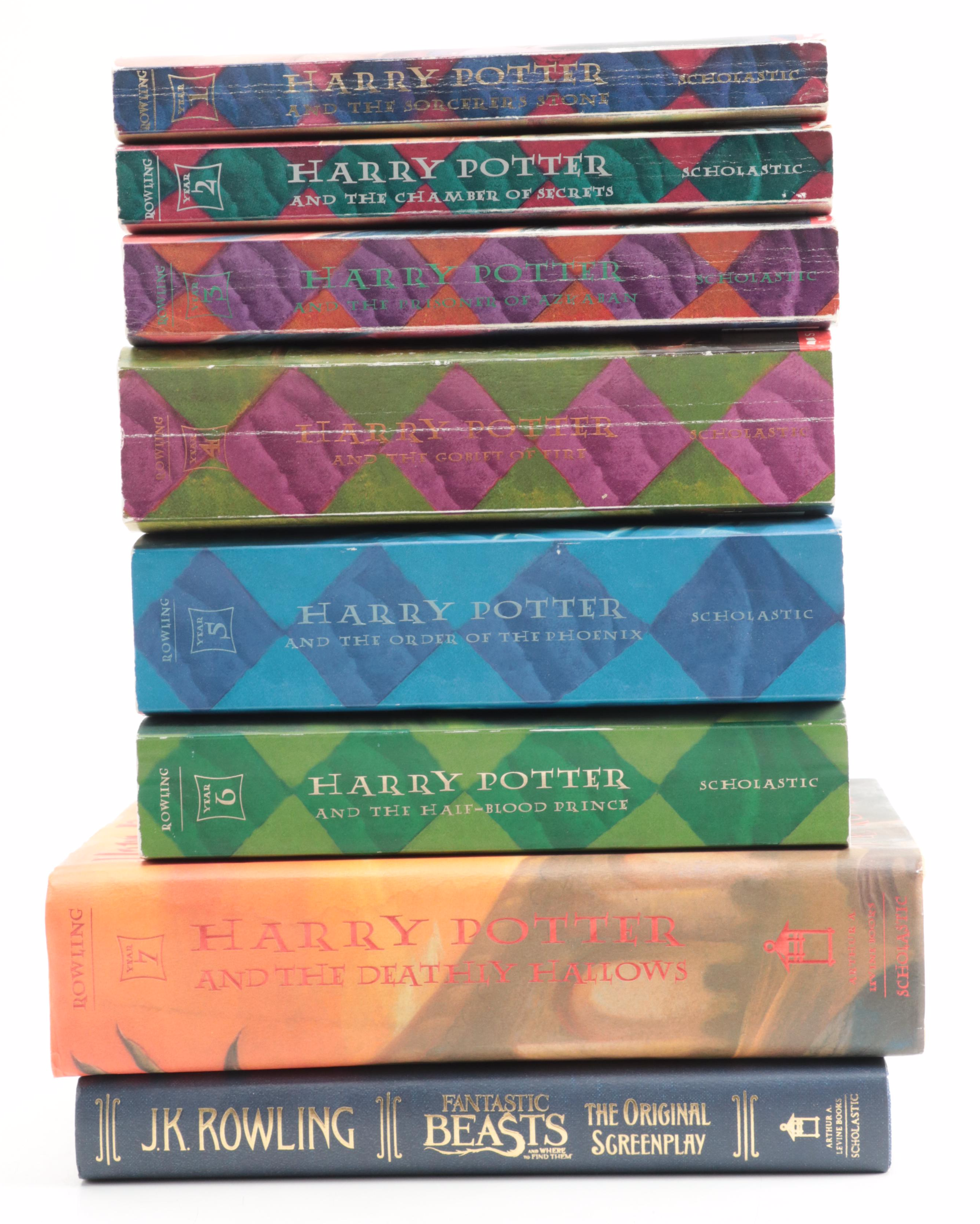 "Harry Potter" Complete Series with "Fantastic Beasts" by J. K. Rowling