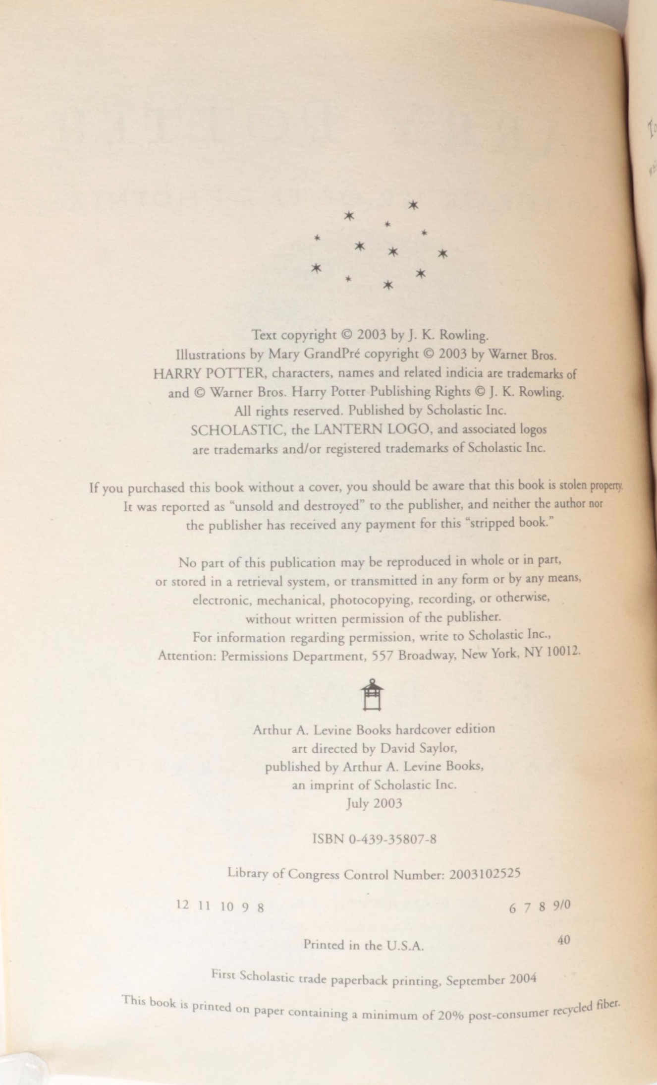 "Harry Potter" Complete Series with "Fantastic Beasts" by J. K. Rowling